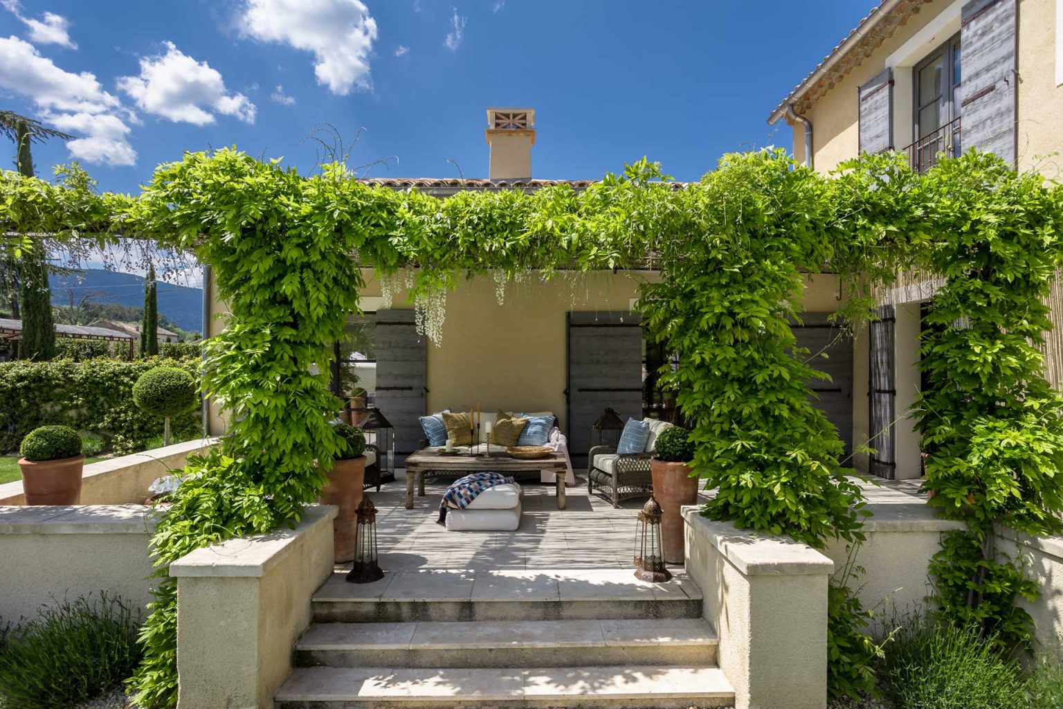 terrasse le Mas Gris Luberon