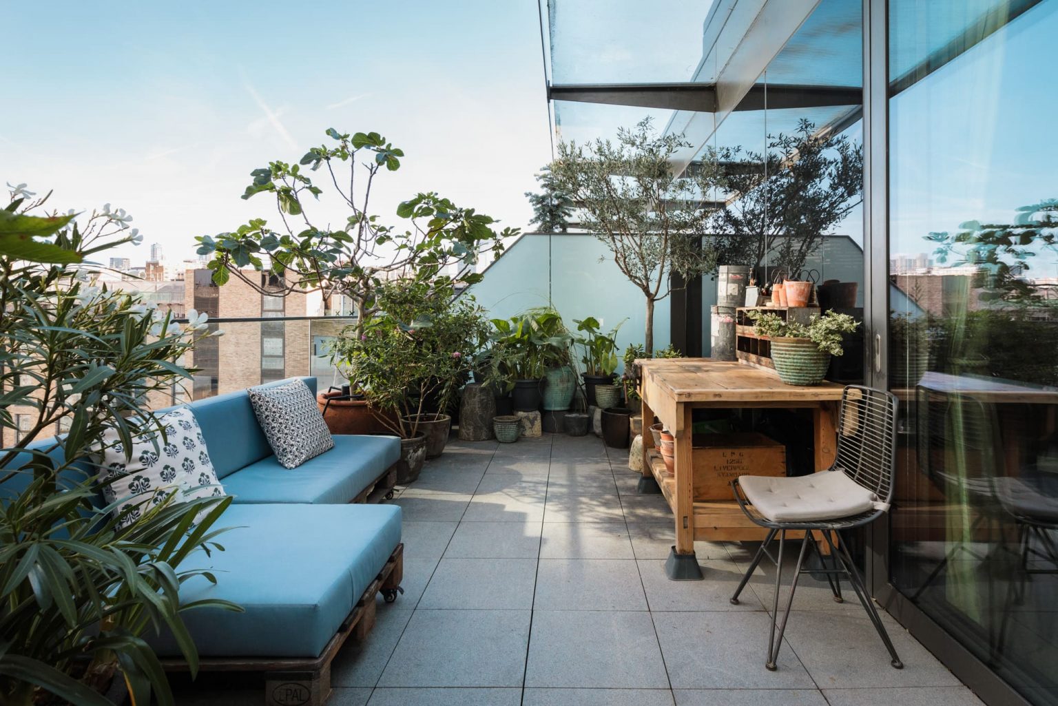 terrasse en plein ciel appartement contemporain 68m2