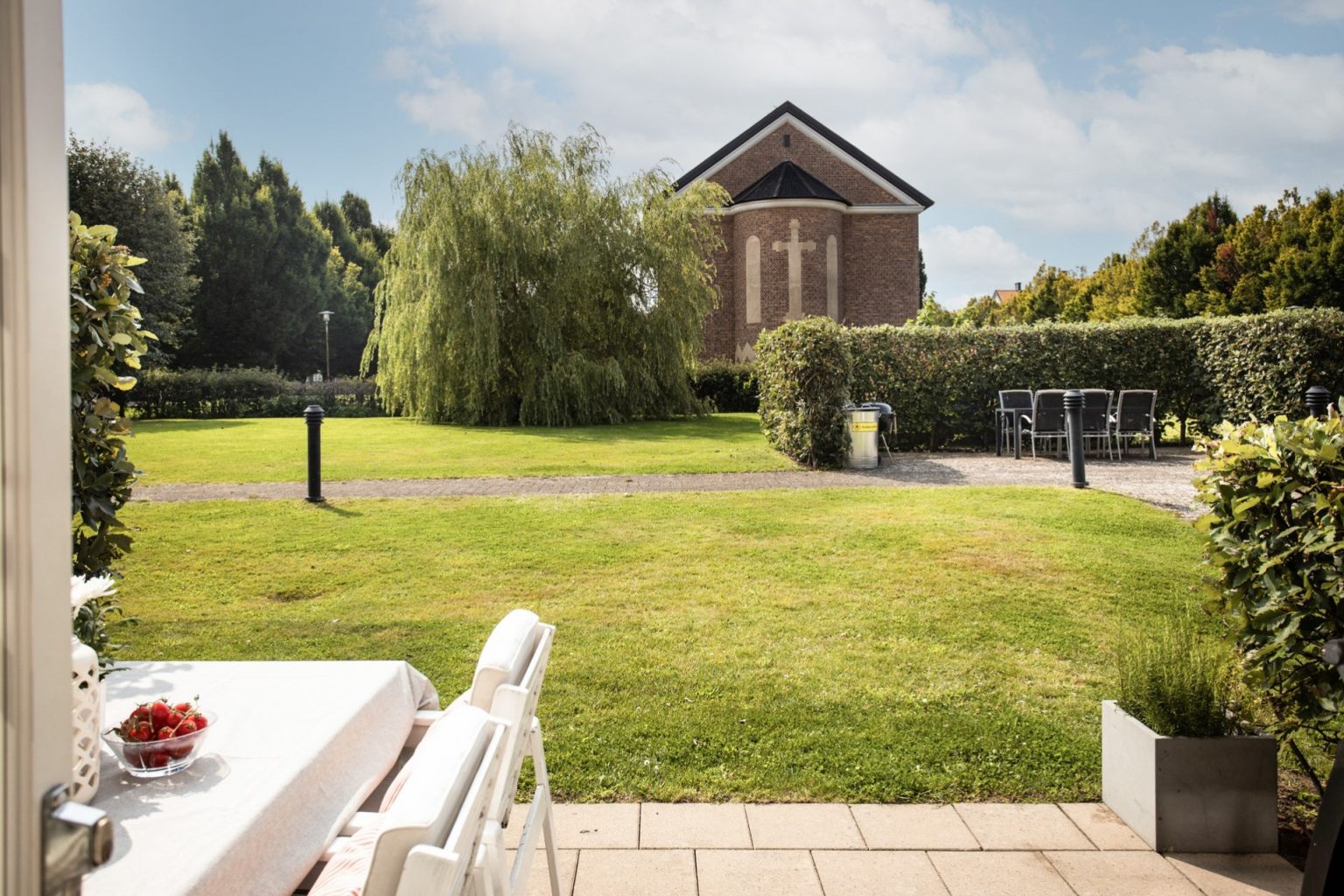 jardin avec terrasse