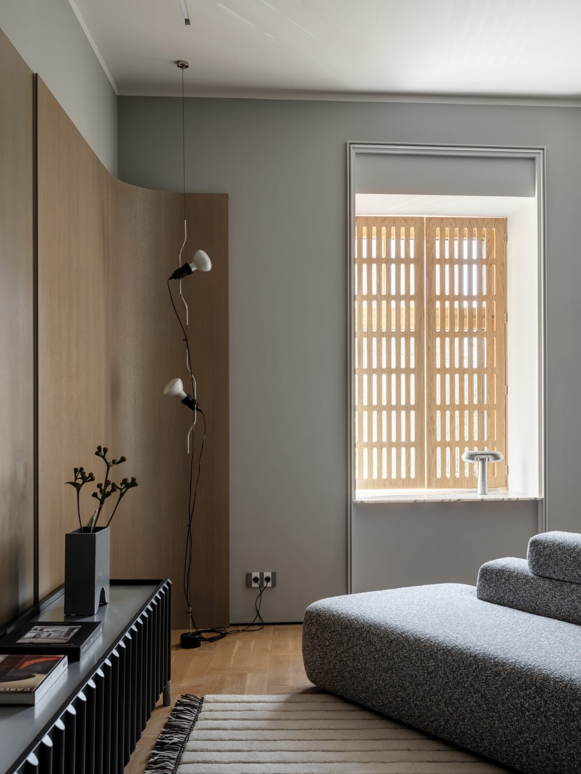 Un appartement moderne de 124m2 dans des tons de gris