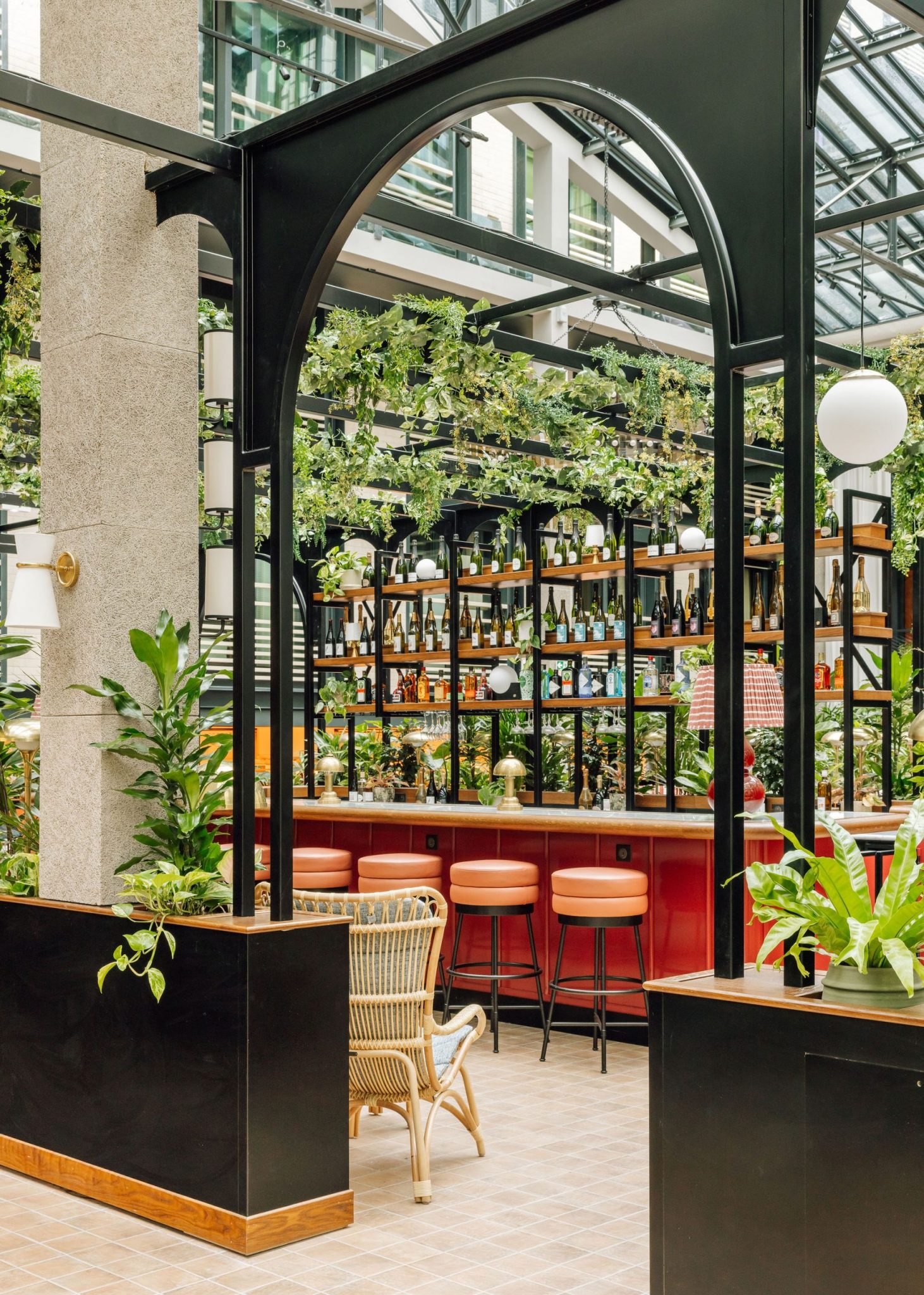 atrium le Jardin de Verre Photo : © Francisco Nogueira