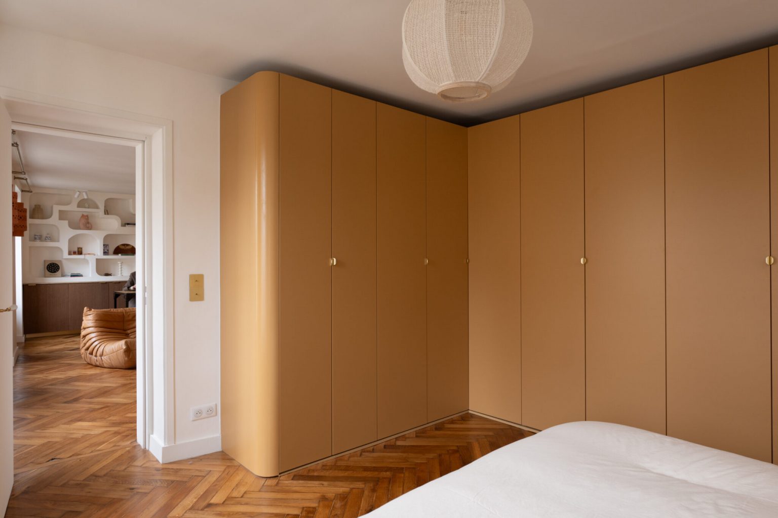 chambre avec dressing Pax personnalisé par BOCKLIP