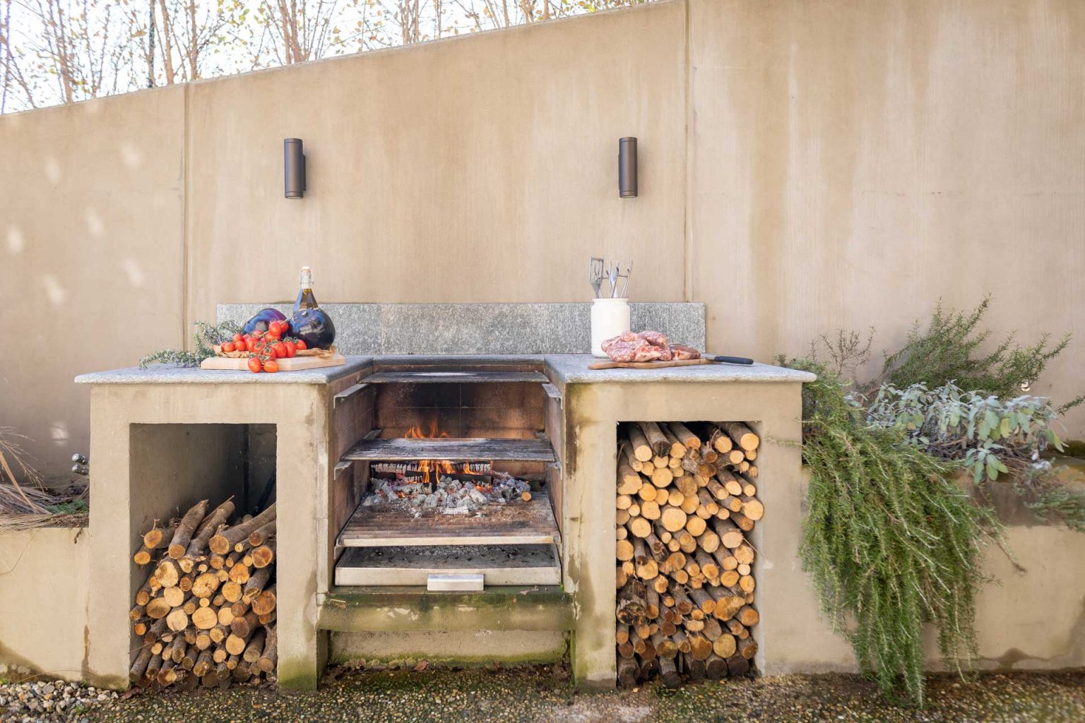 cuisine d'été Casa Moscata