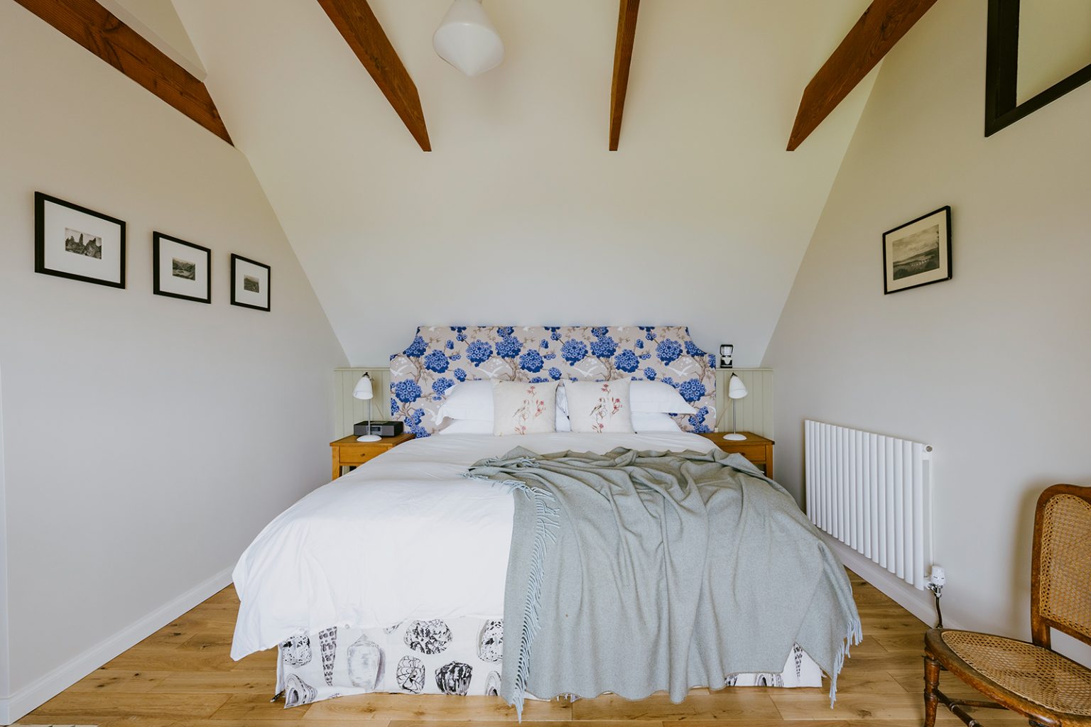 chambre maison ancienne île de Skye 