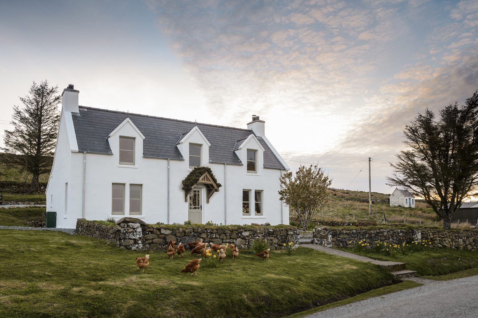 maison ancienne île de Skye