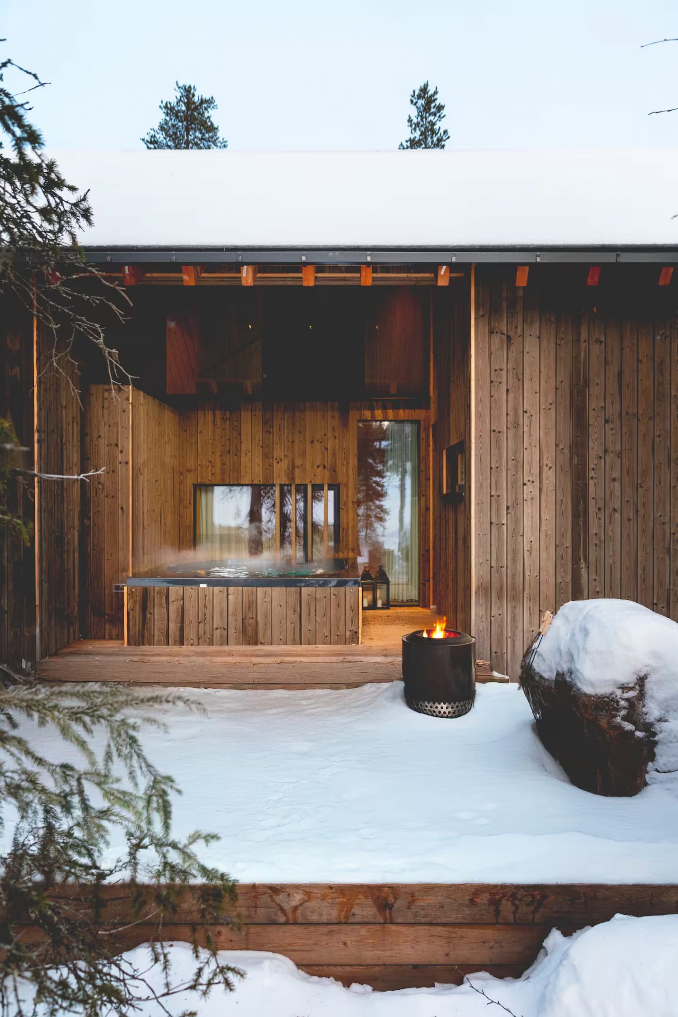 maison en bois Finlande Housu House