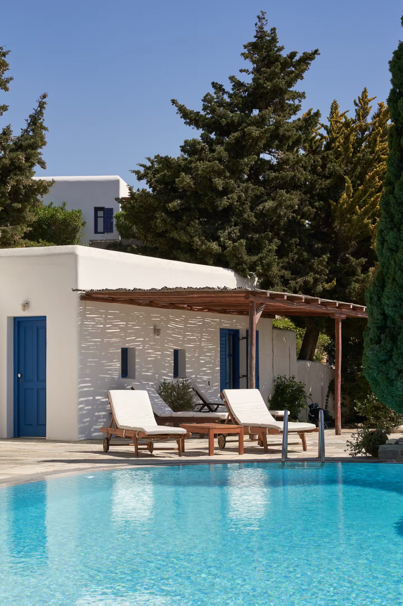 maison avec piscine à Paros villa Agnanti