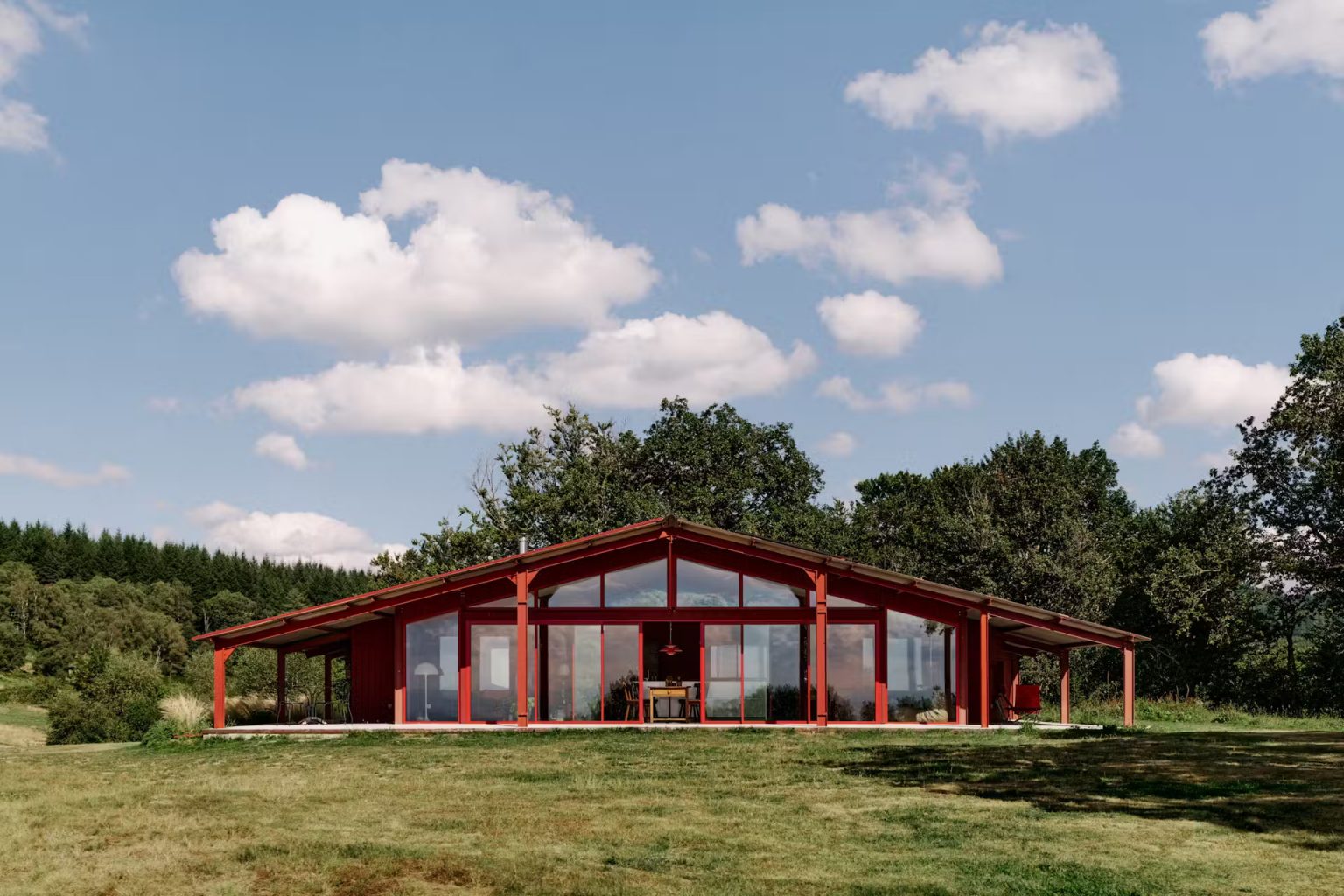 ancienne ferme rénovée en Auvergne par un architecte