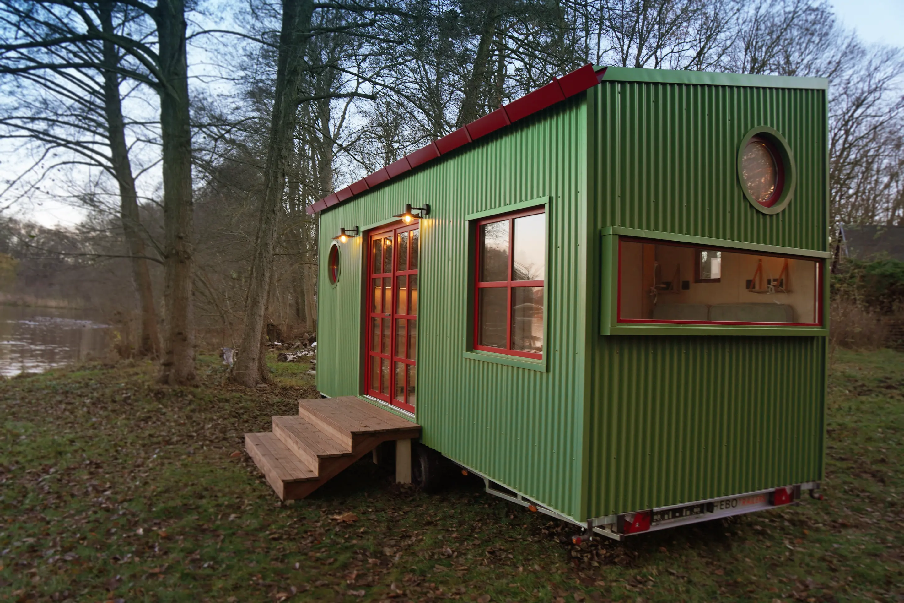 Une tiny house de 13m2 européenne pour deux personnes