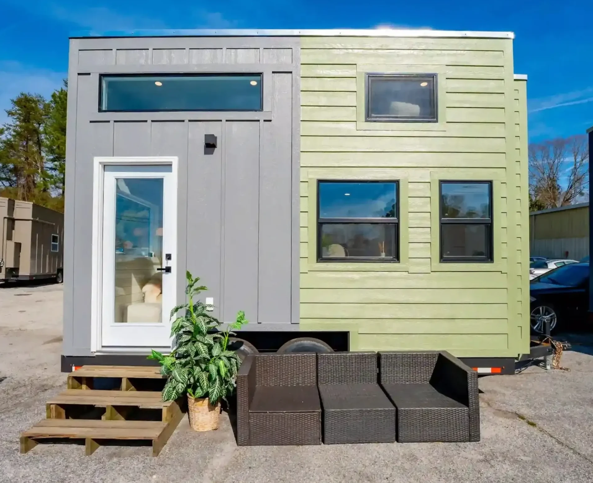 Une tiny house de 12m2 ultra compacte pour deux