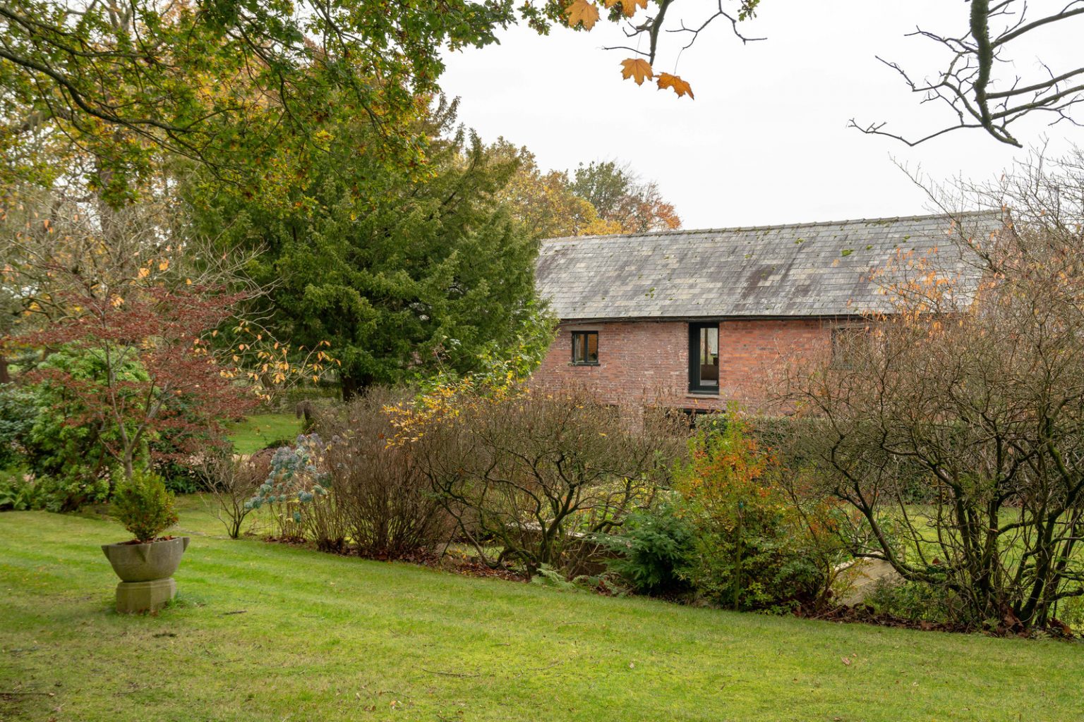 ferme rénovée en briques