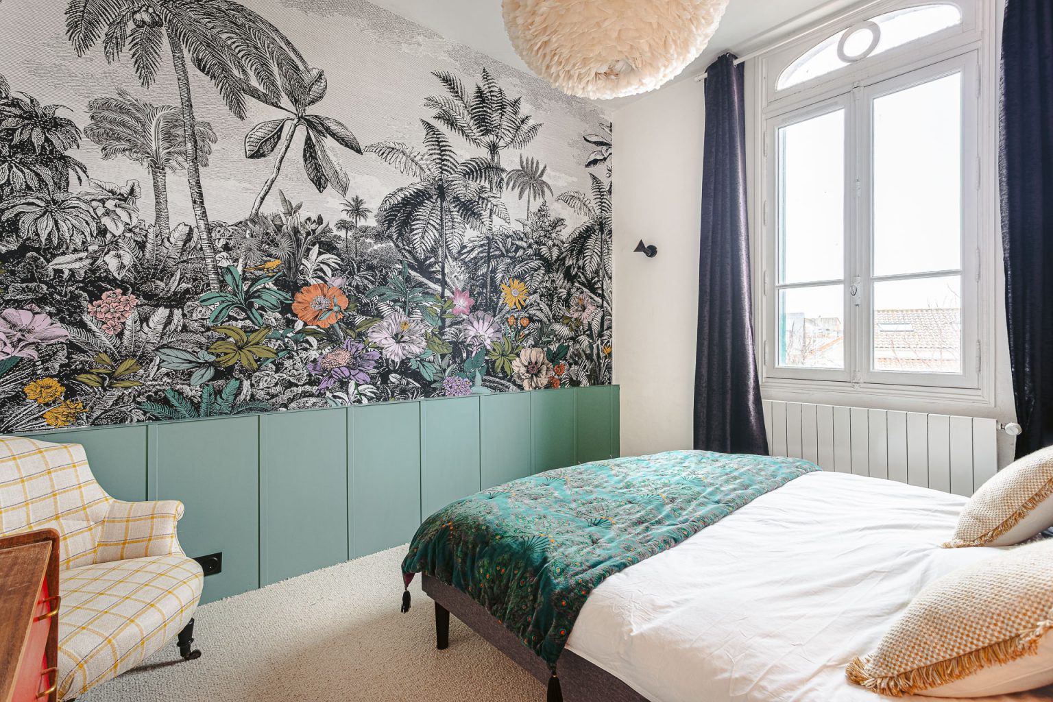 chambre décoration contemporaine photo: © Espaces Atypiques La Rochelle