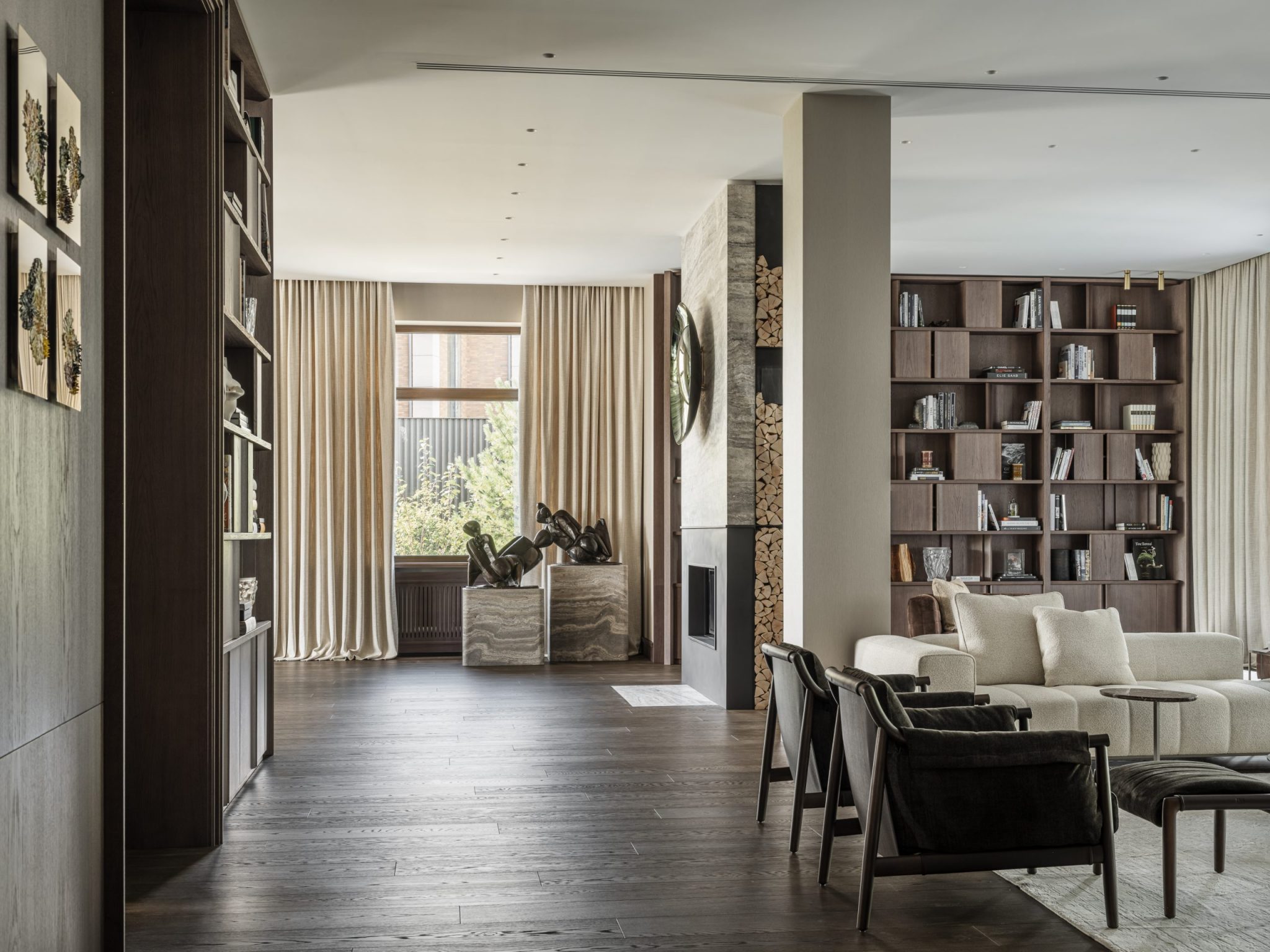 Une immense maison familiale à la décoration contemporaine