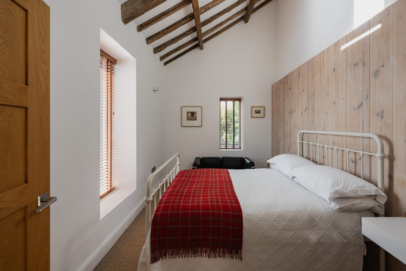 chambre avec poutres