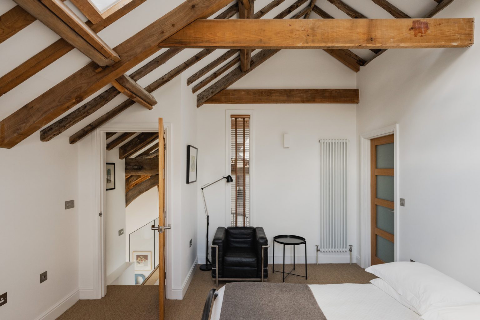 chambre avec poutres