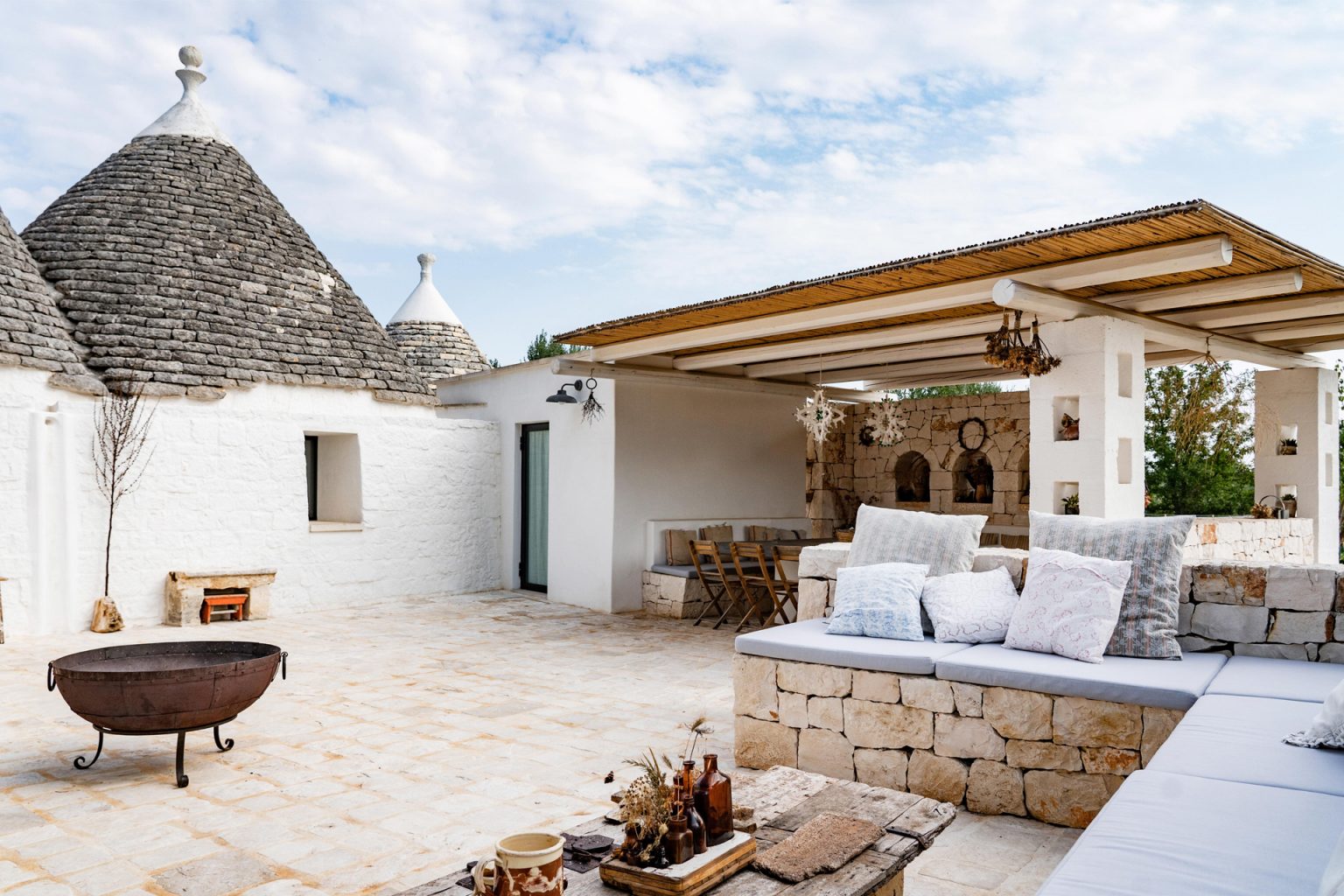 terrasse Trullo Pouilles Ostuni