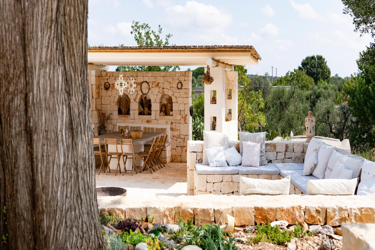 terrasse avec pergola