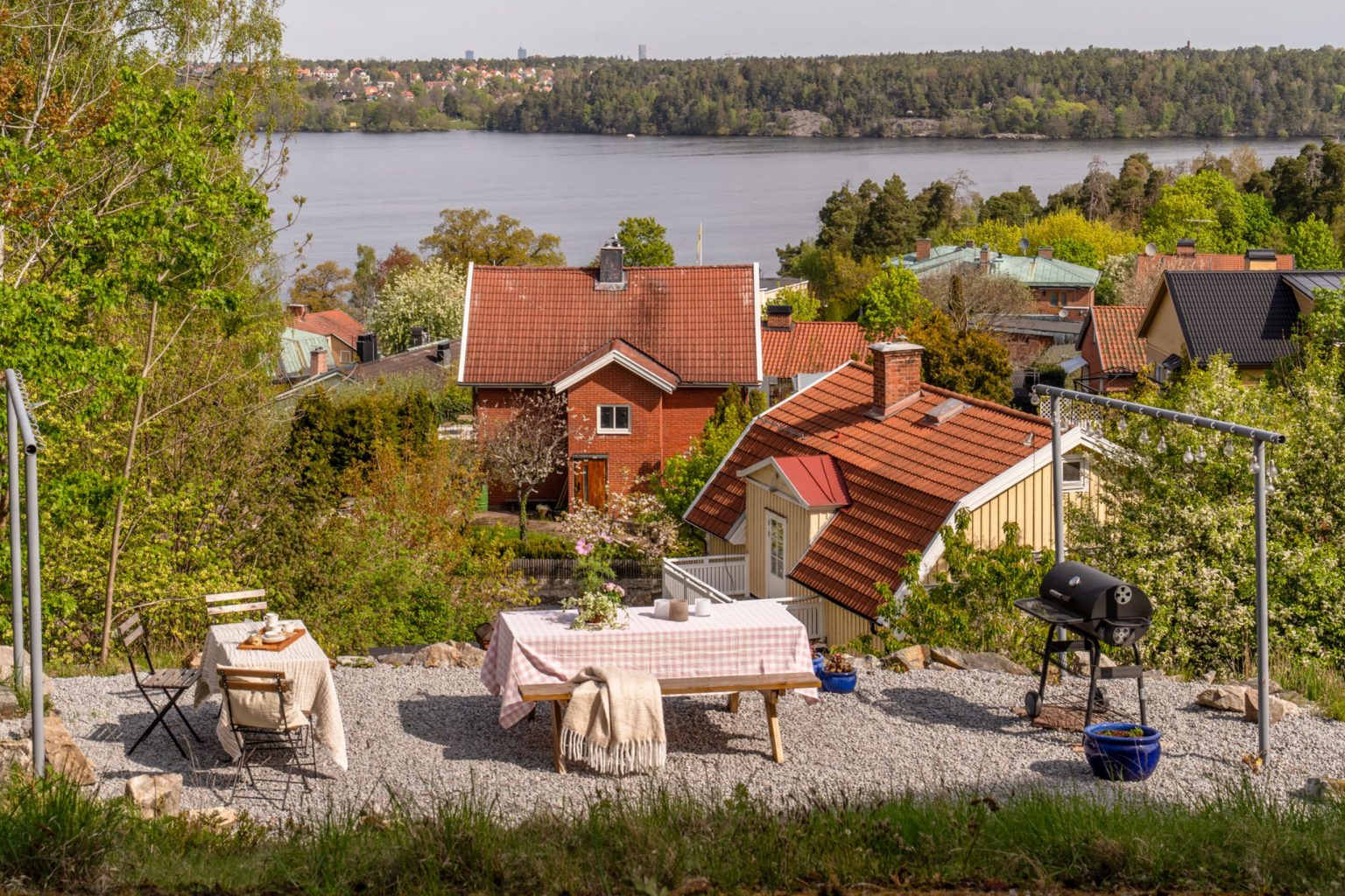 terrasse vue lac