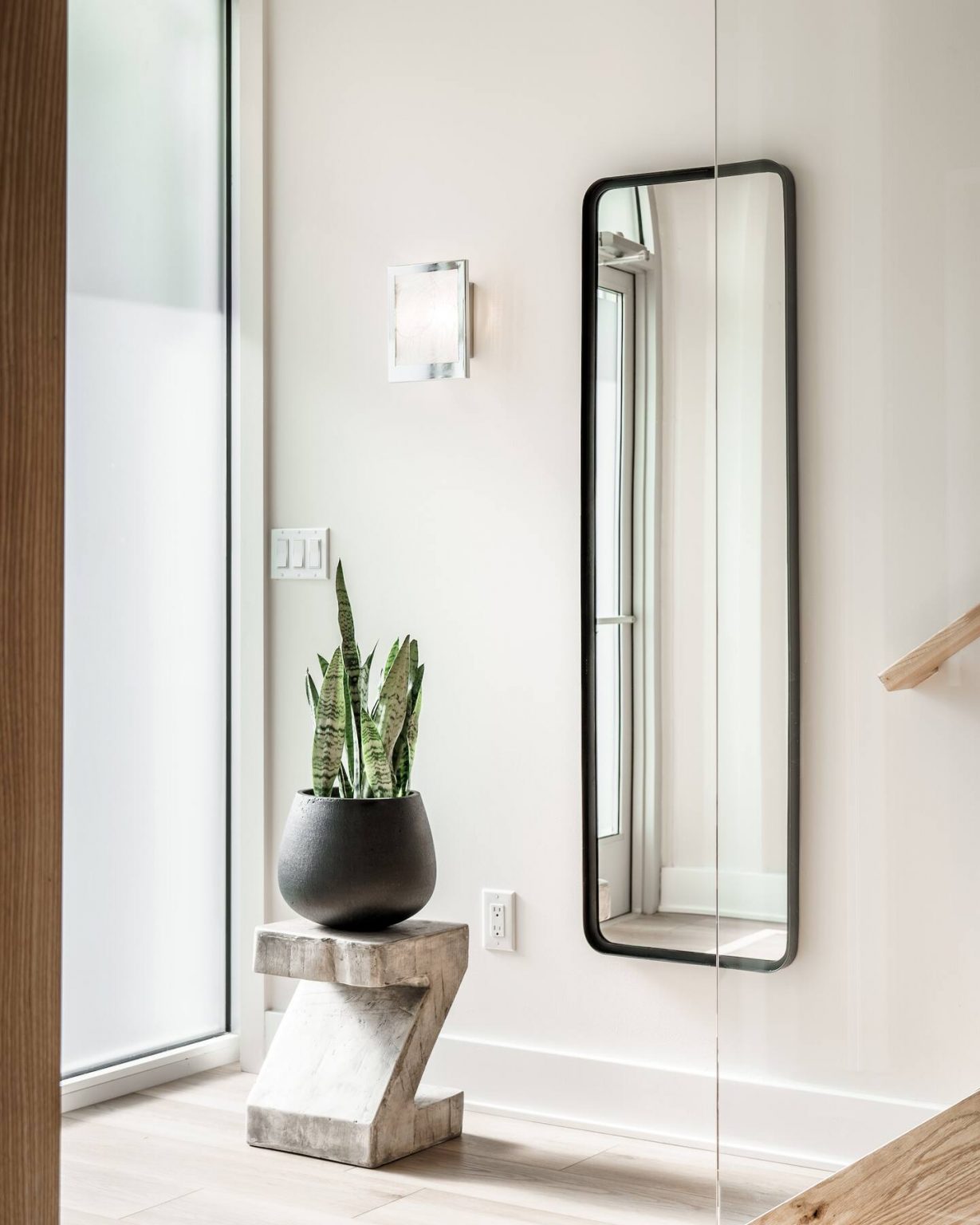 entrée décoration contemporaine
