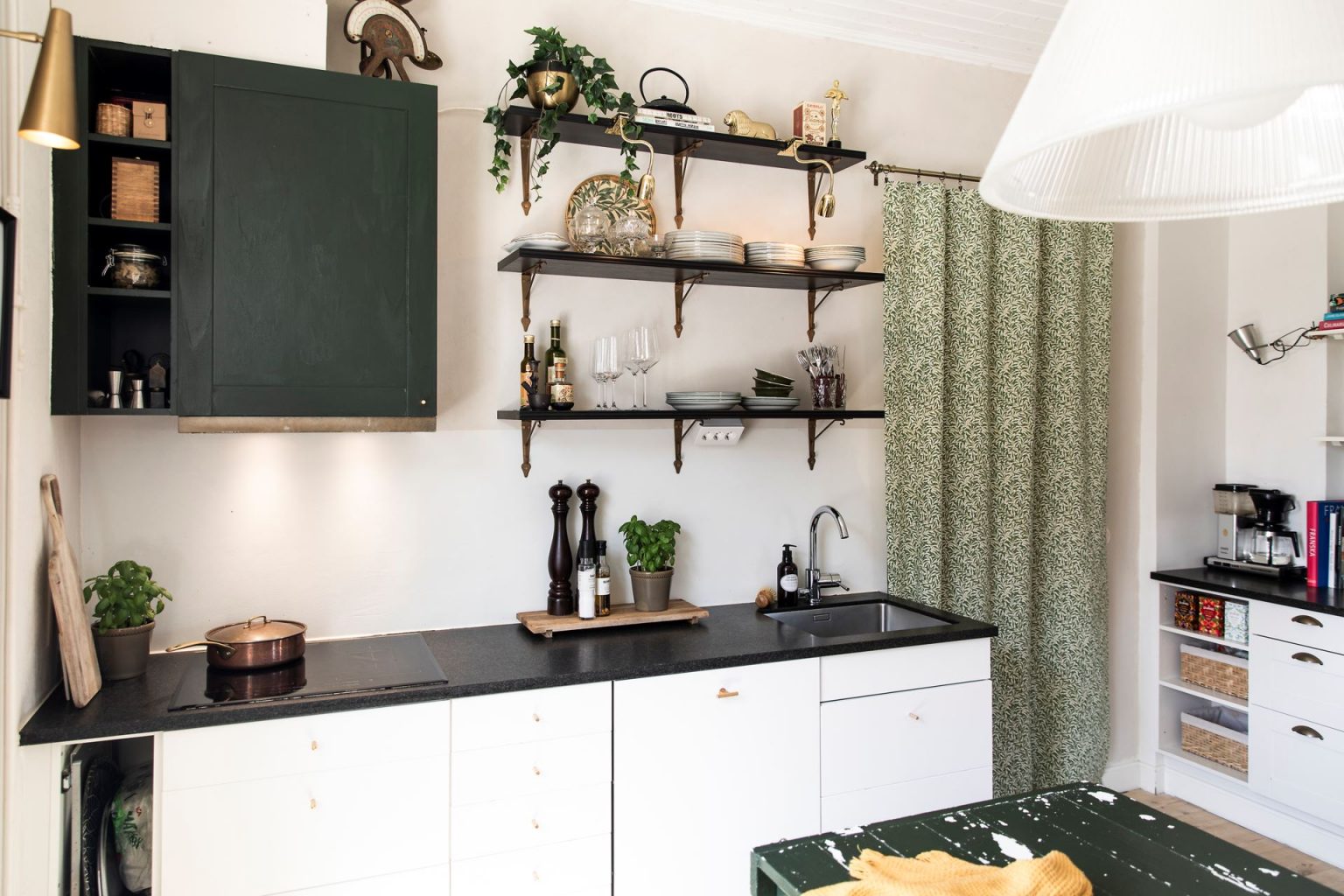 cuisine design maison 19e siècle décoration scandinave