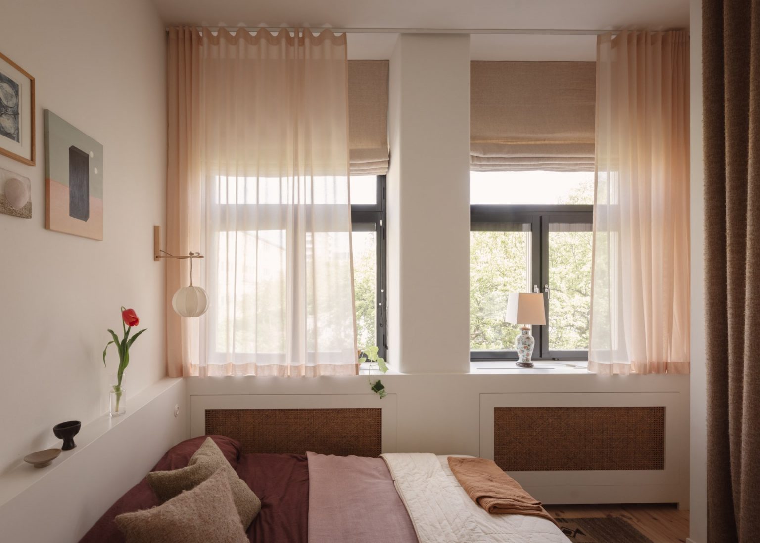 chambre appartement dans ancienne école