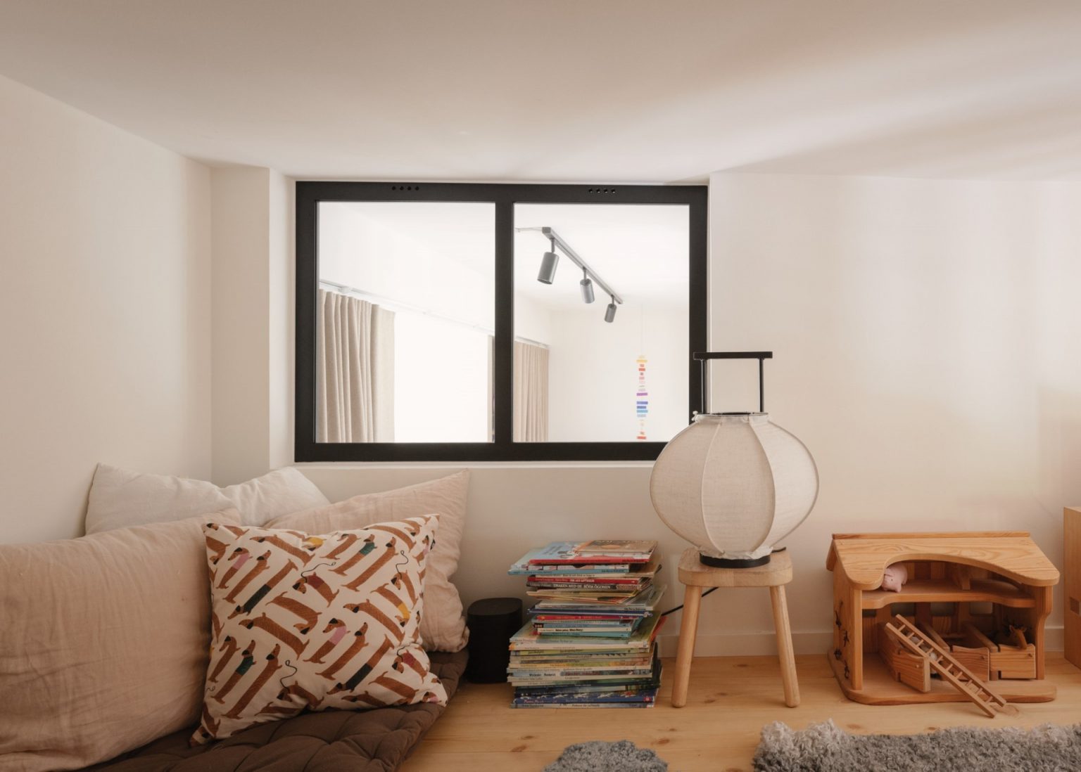 salle de jeux sur mezzanine