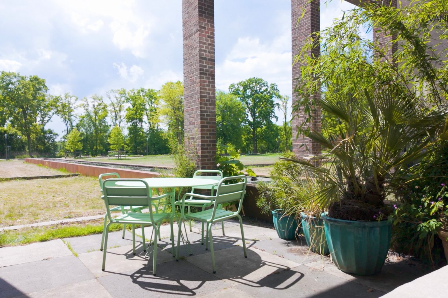 terrasse abritée