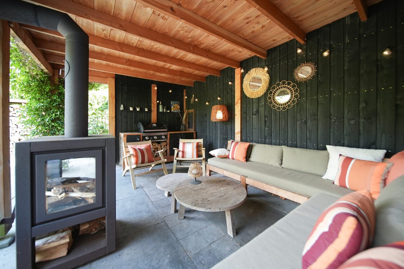 terrasse abritée