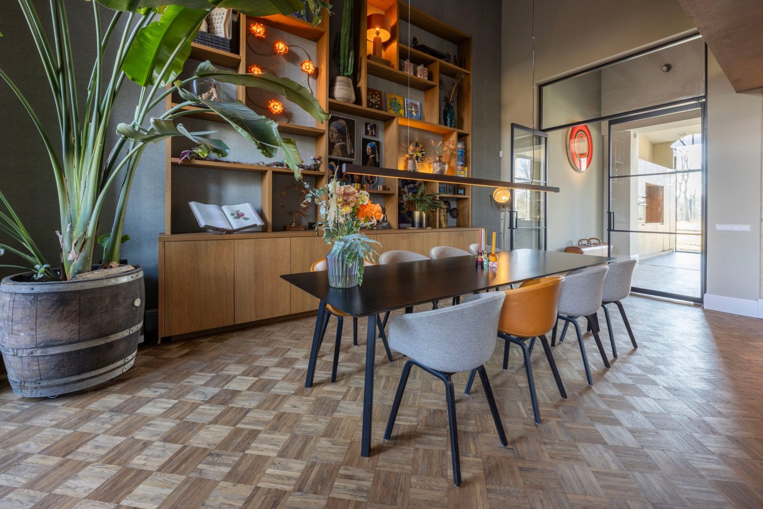 salle à manger décoration contemporaine