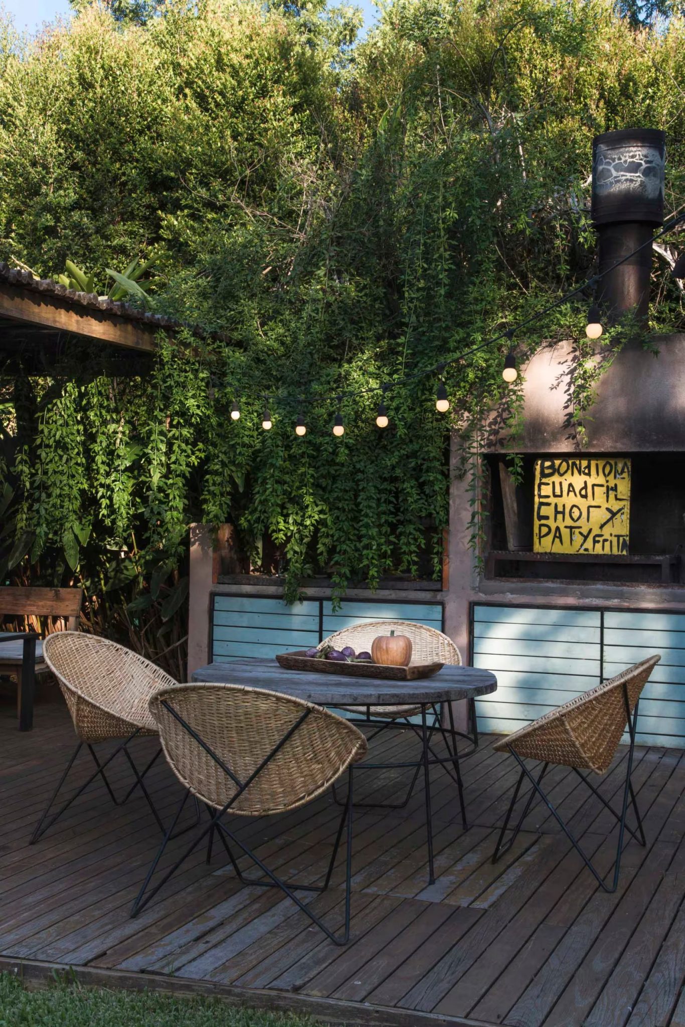 terrasse maison de campagne