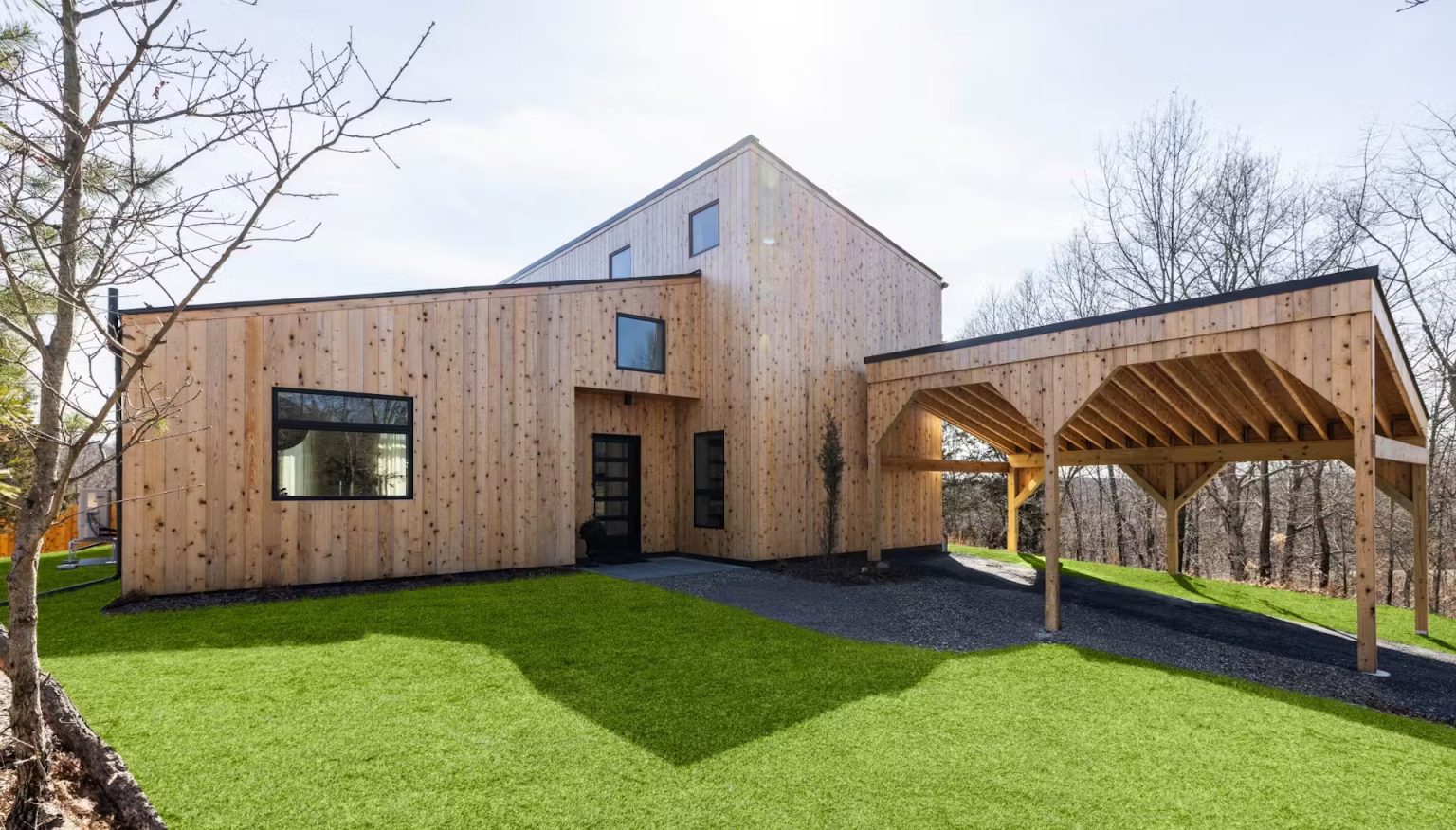 maison passive en bois