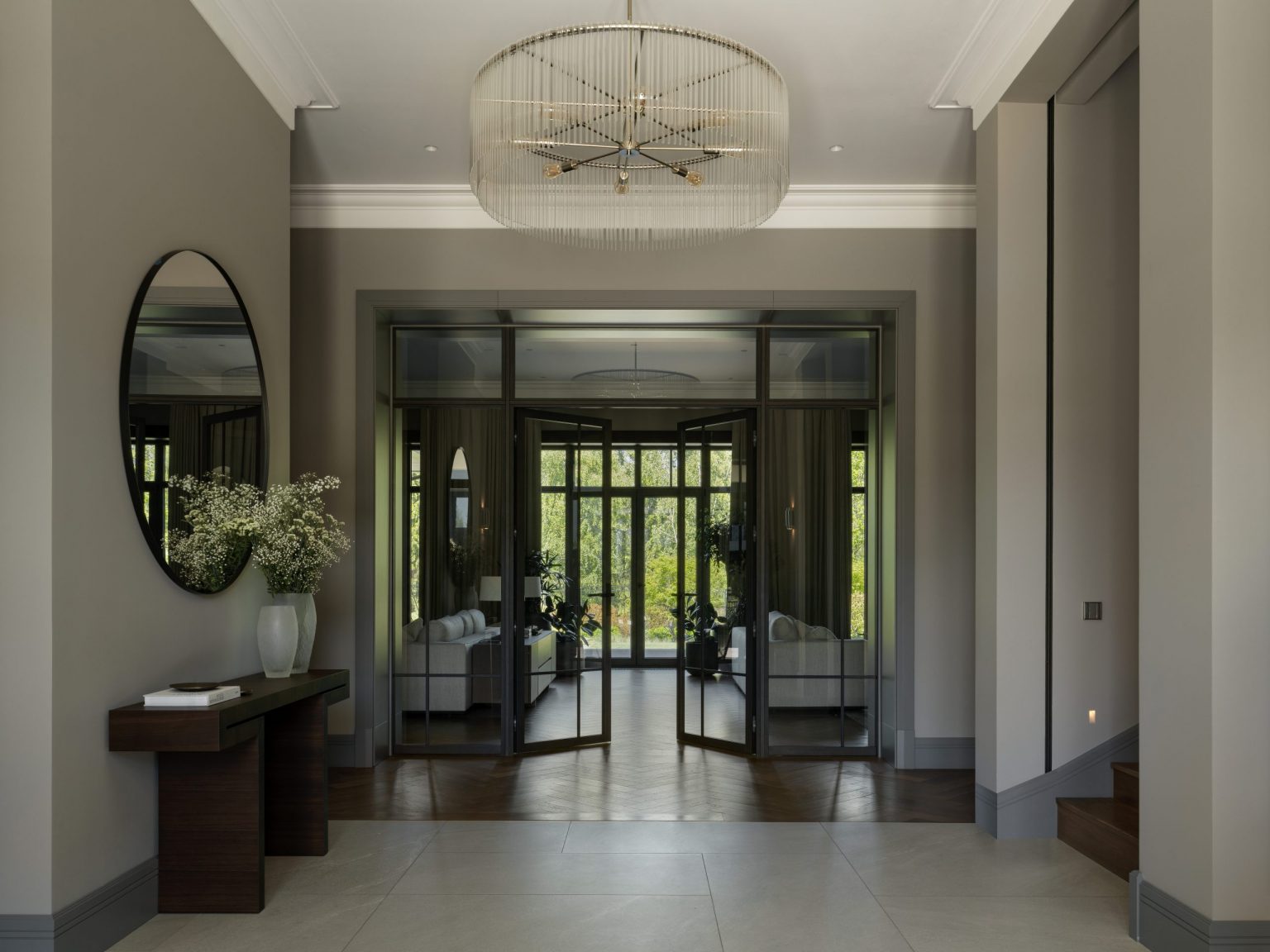 entrée décoration contemporaine