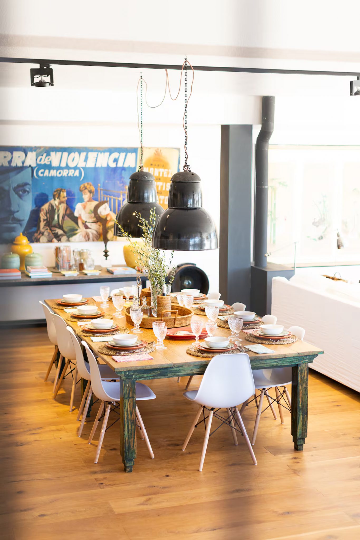 salle à manger décoration contemporaine