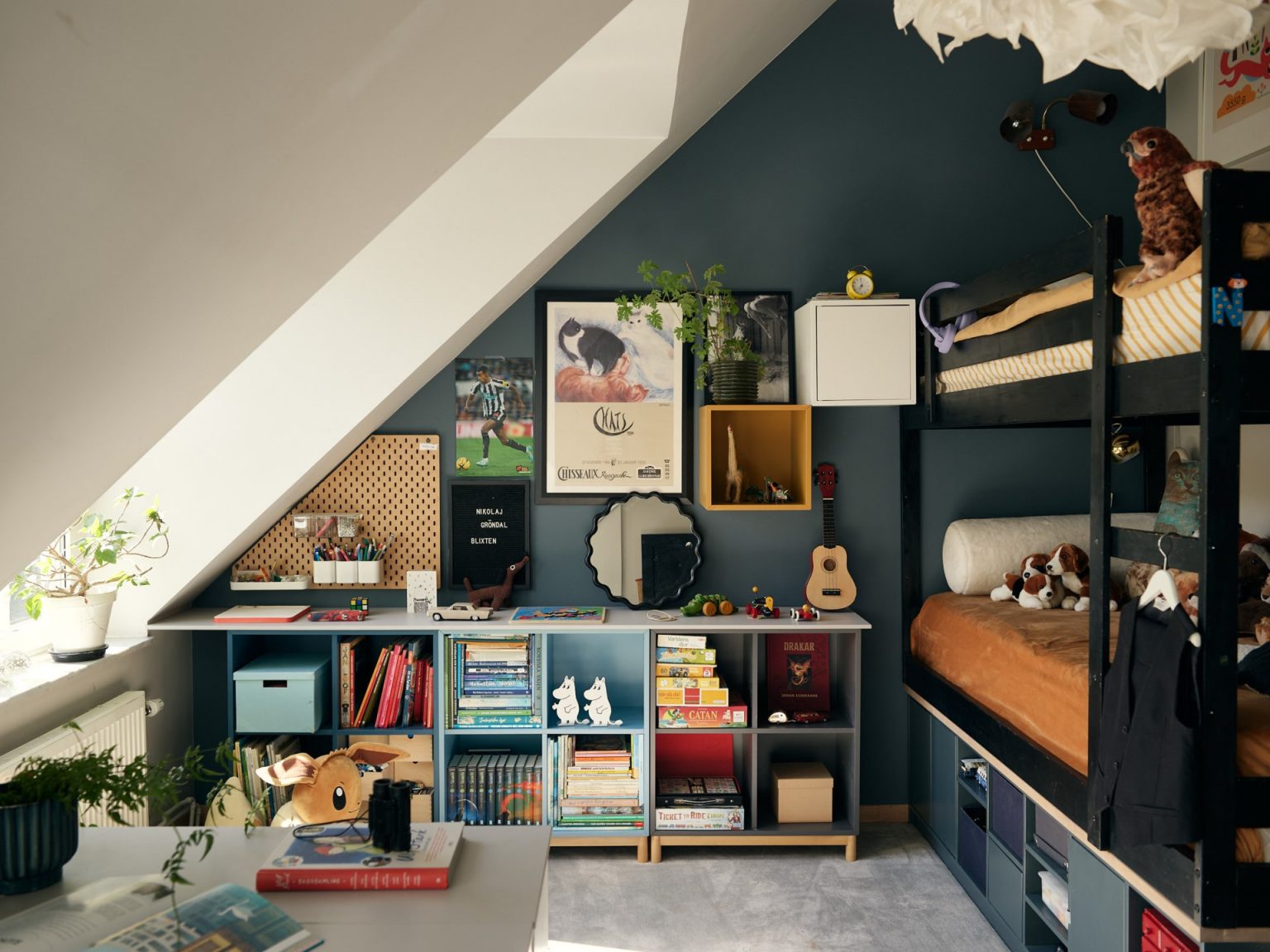 chambre enfant mansardée