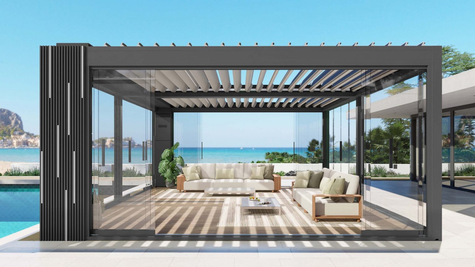 pergola solaire Ombra de SolarYard