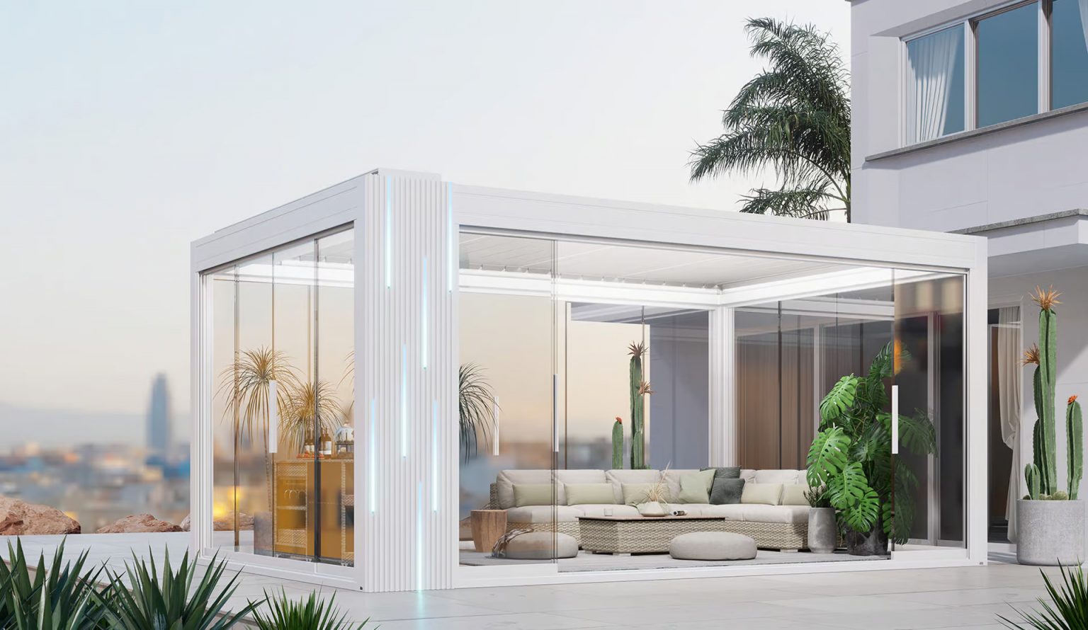 pergola solaire Ombra de SolarYard
