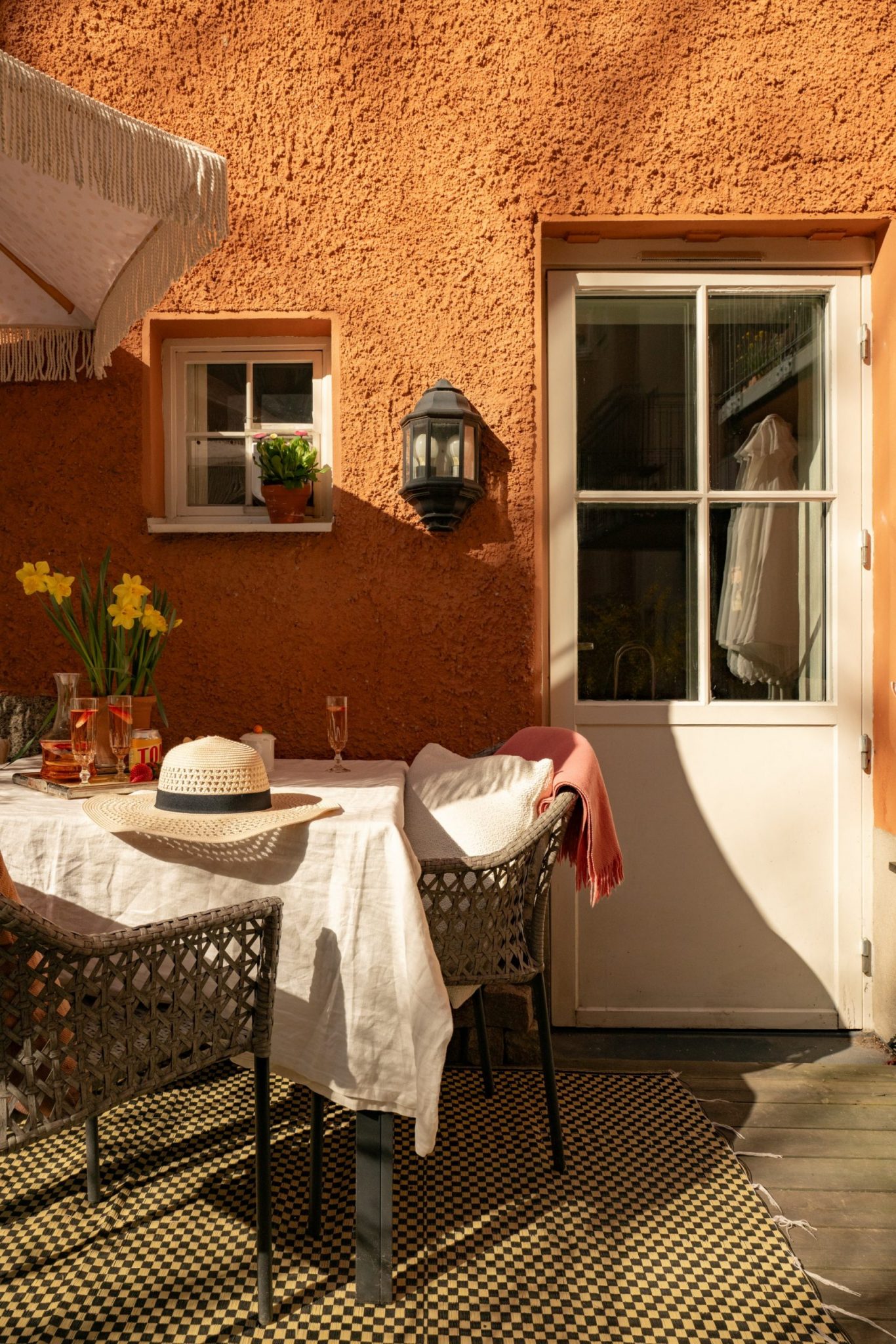 patio aménagé
