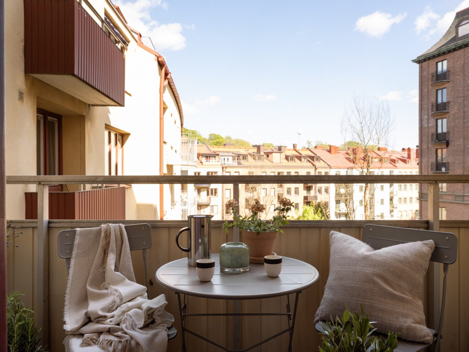 balcon sur cour