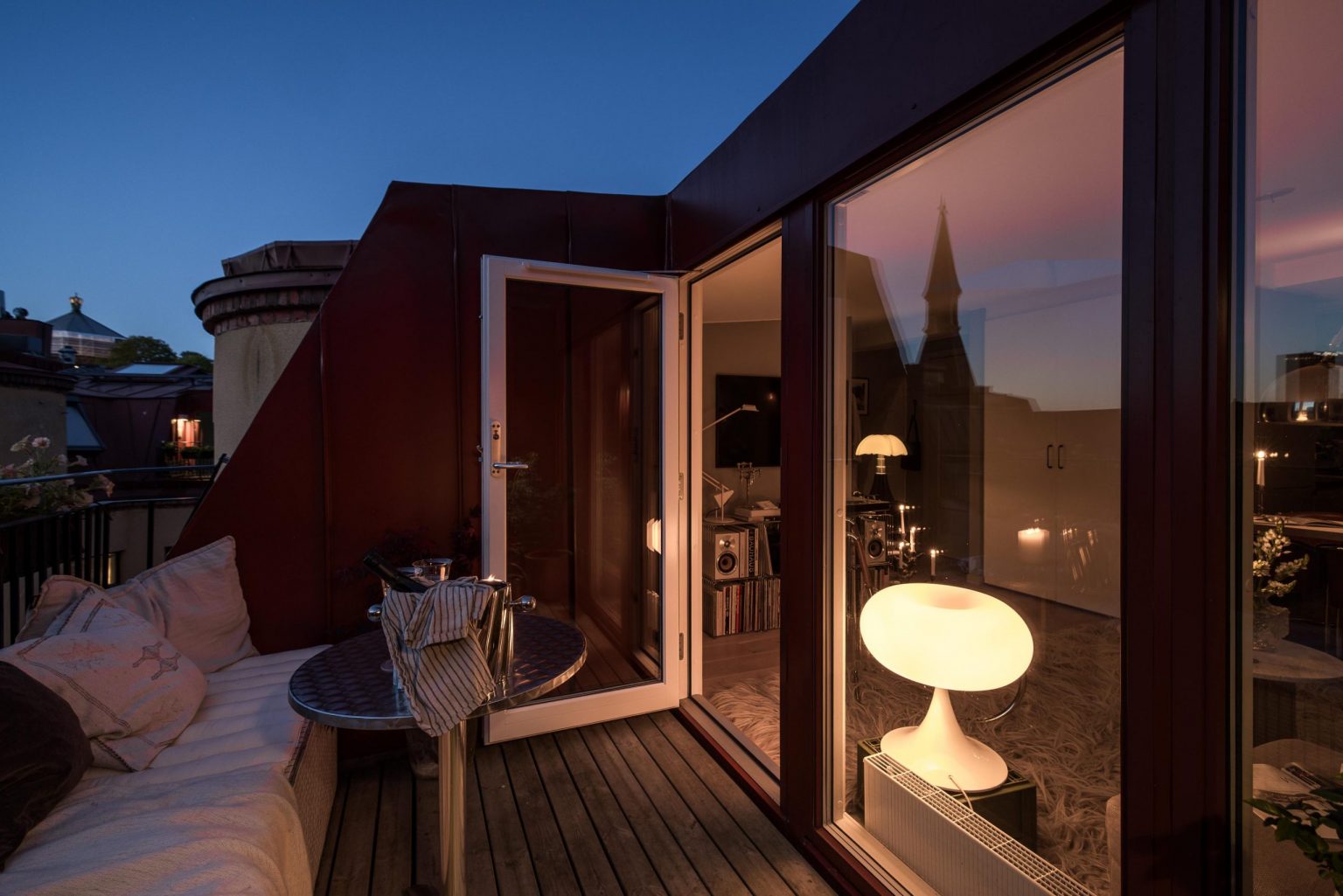 terrasse style tropézienne