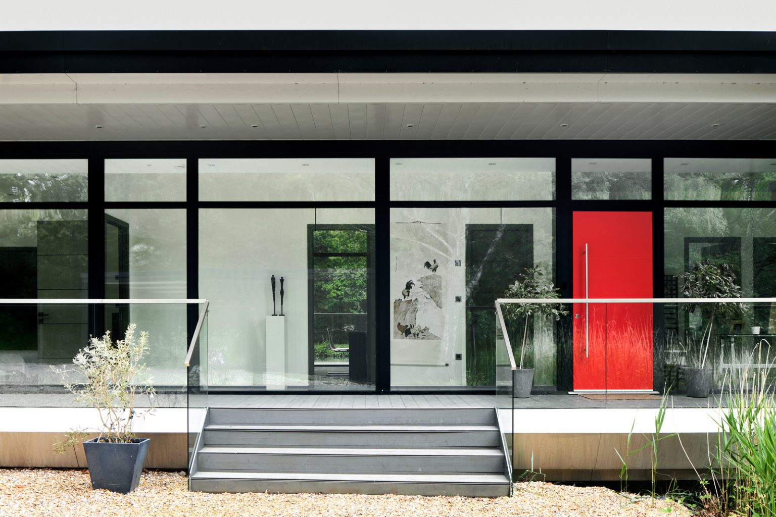maison architecte en verre