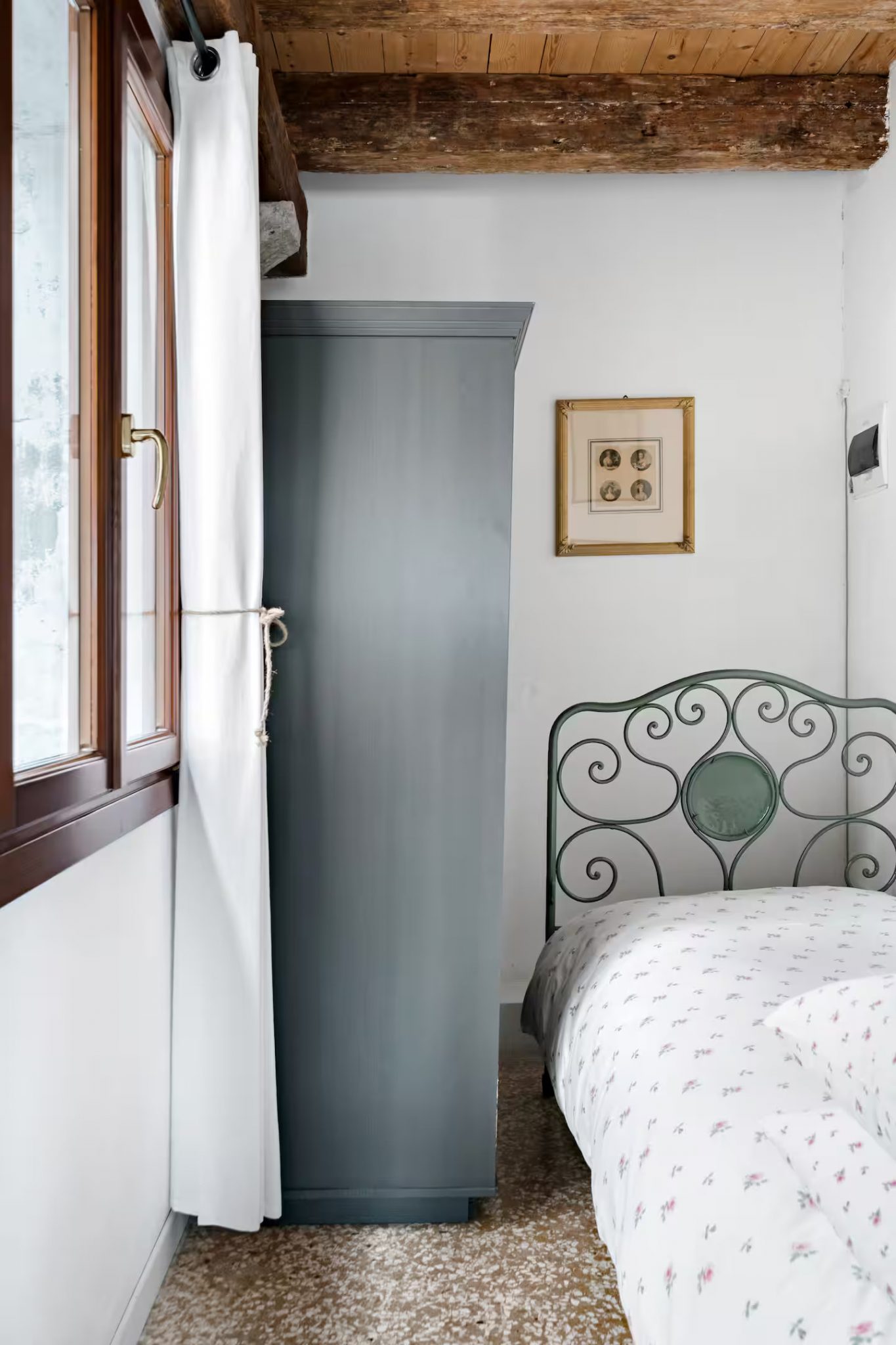 chambre avec poutres