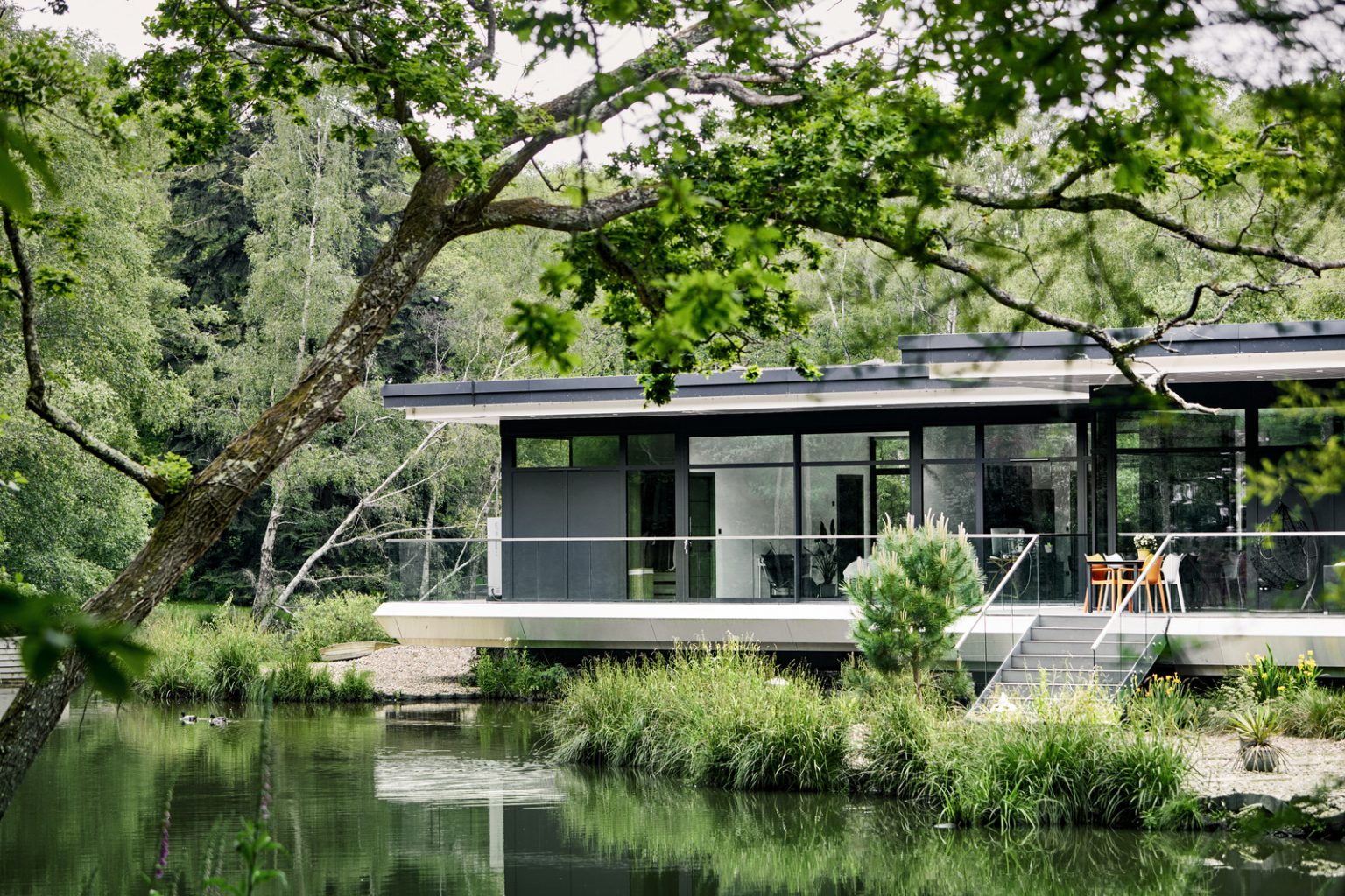 maison architecte en verre