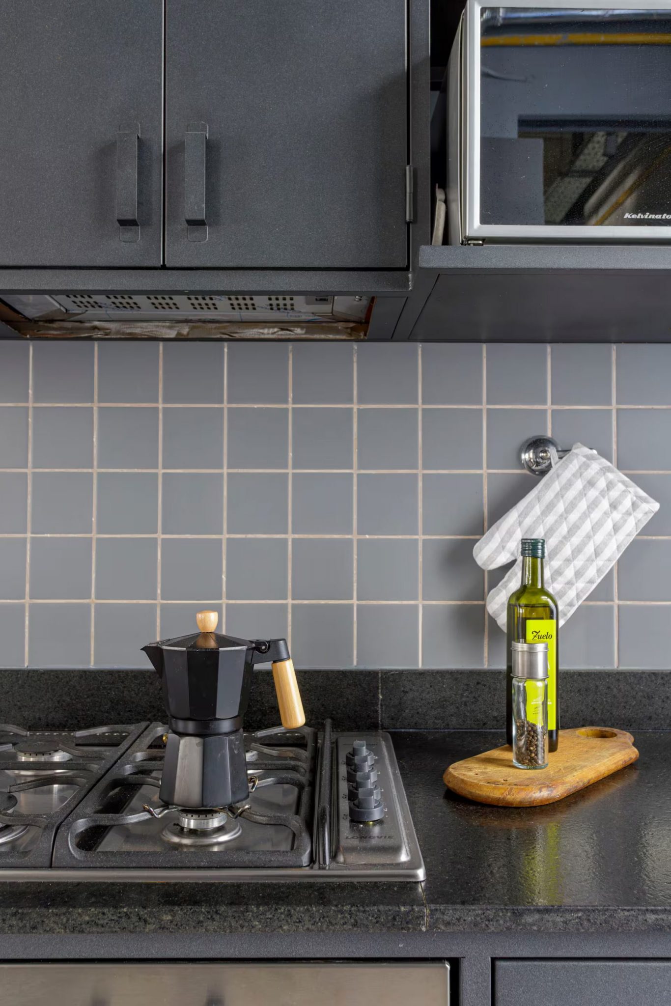 cuisine style industriel appartement rénové par architecte