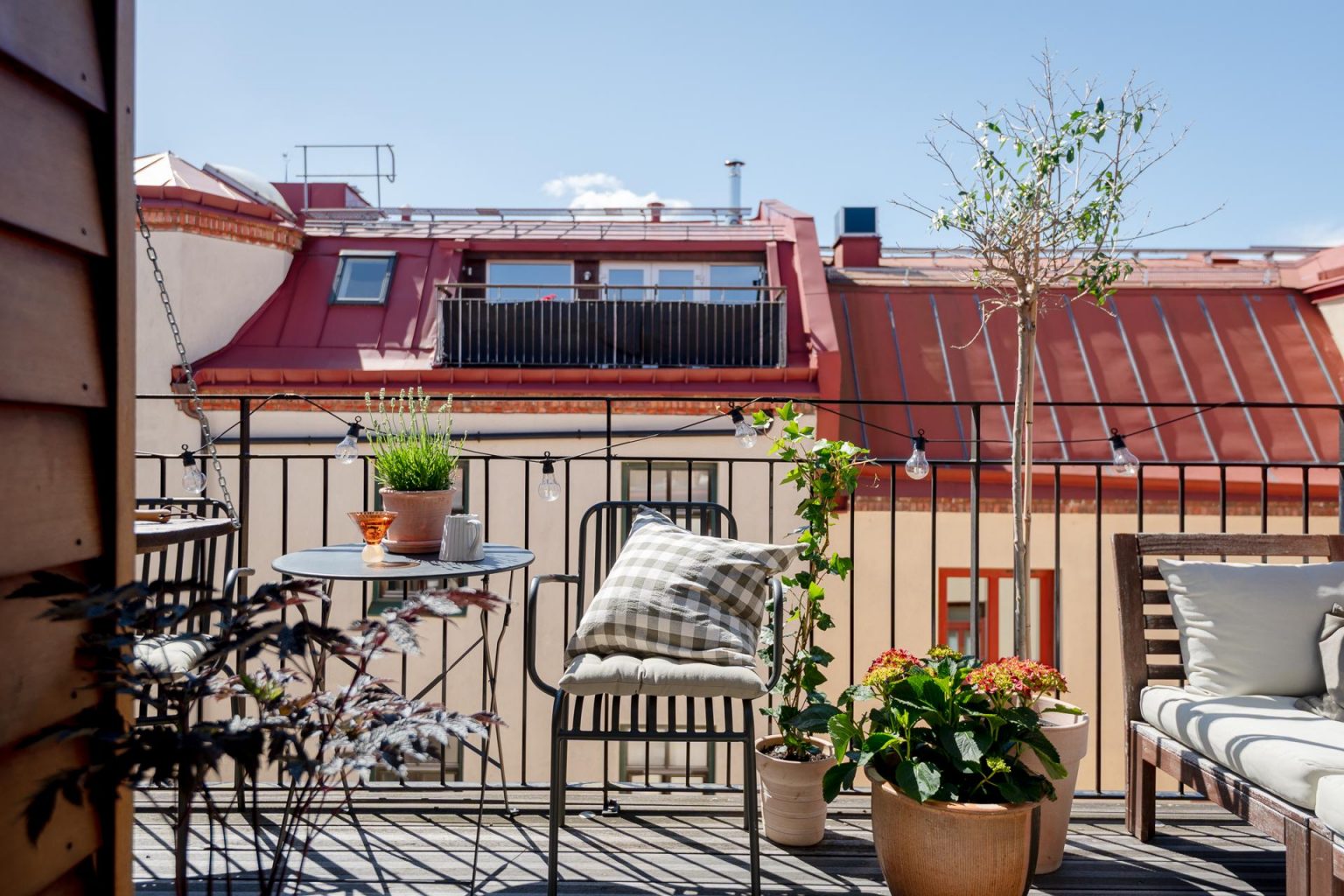 terrasse sur cour