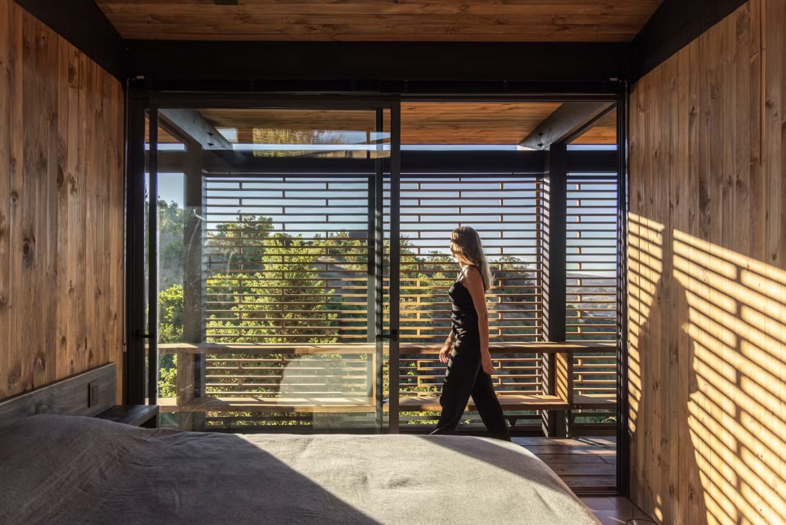chambre maison en bois