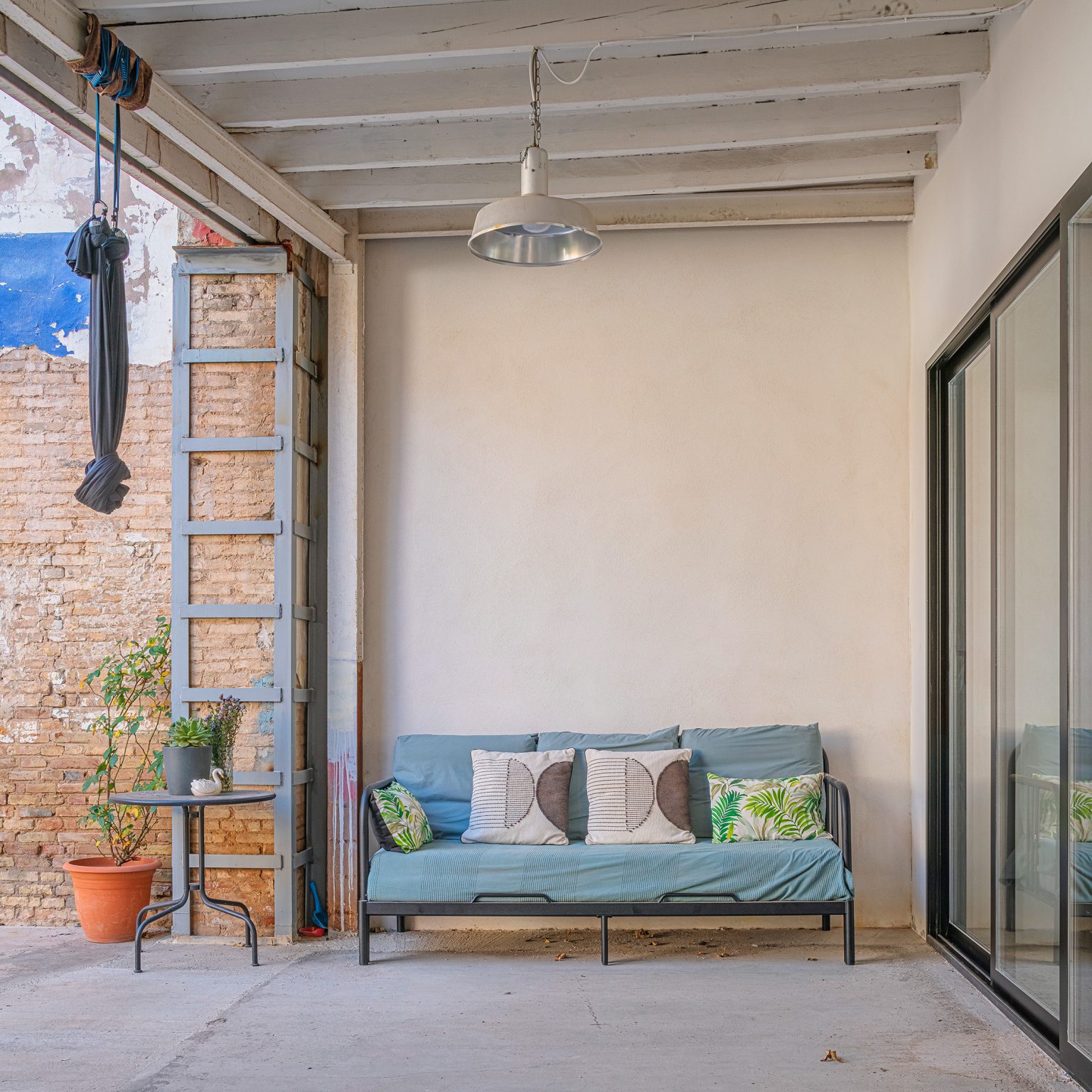 terrasse sol béton