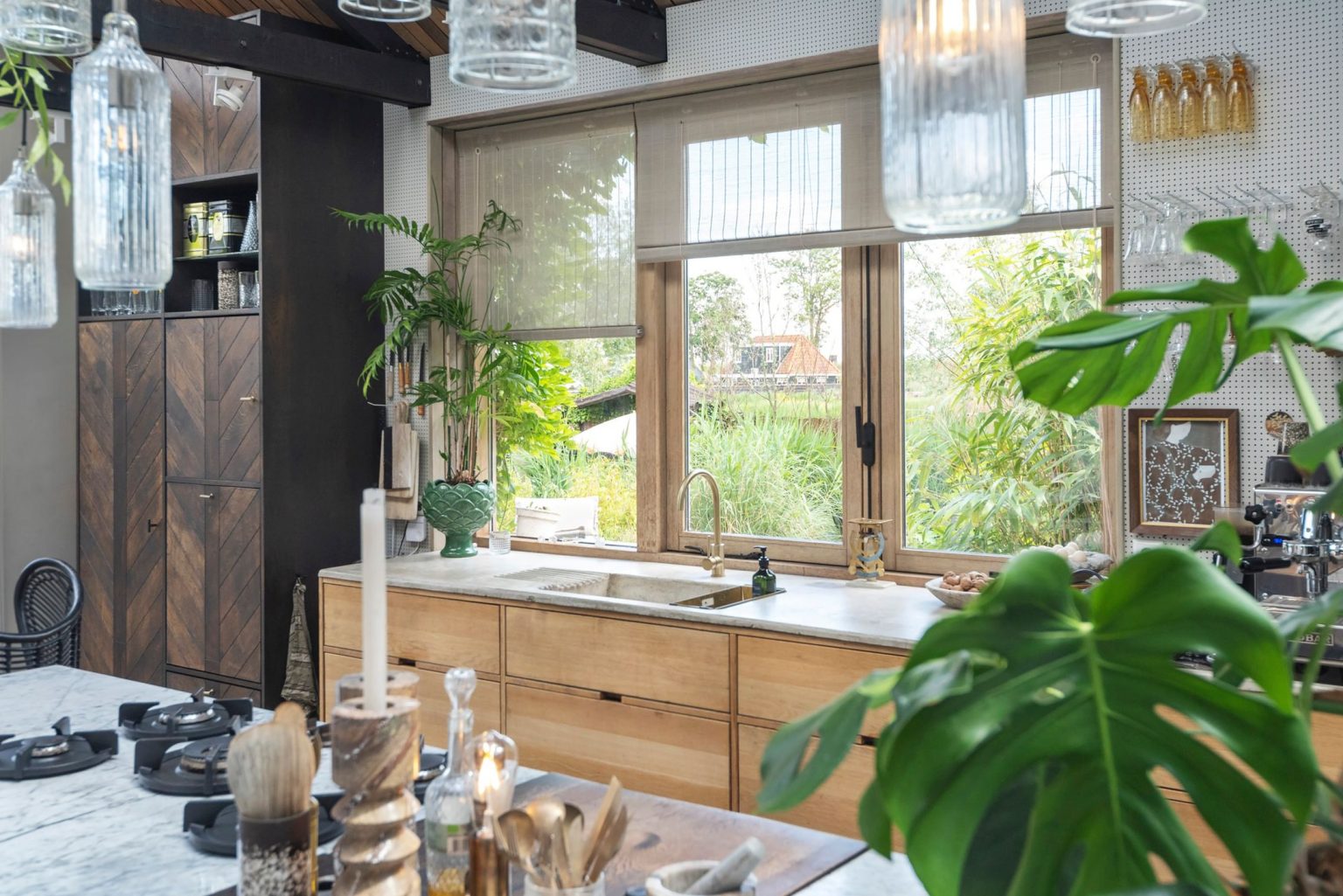 cuisine ouverte maison contemporaine