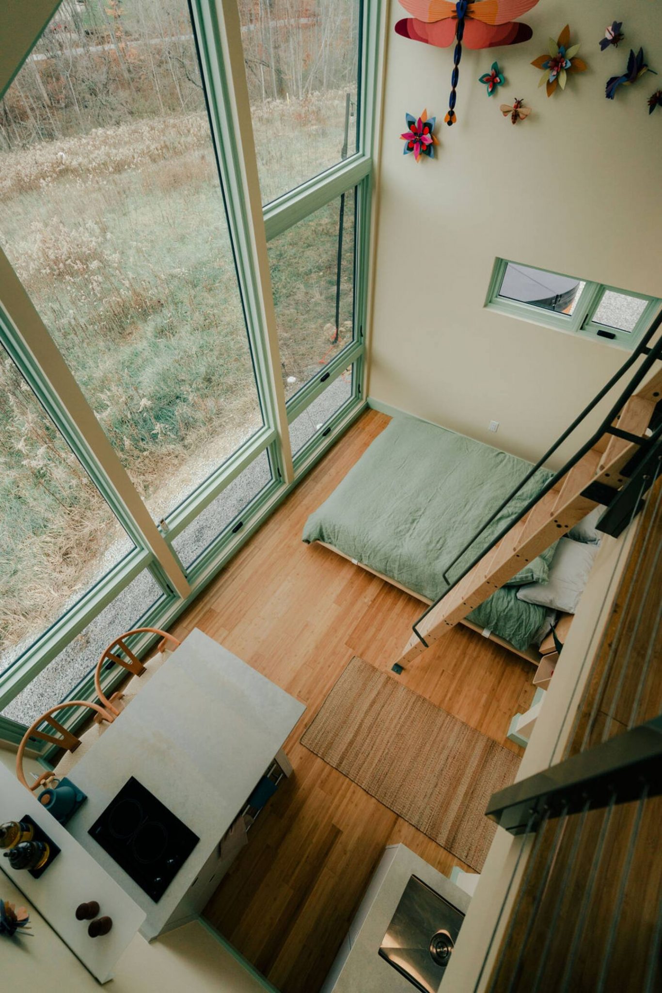 chambre design avec mezzanine