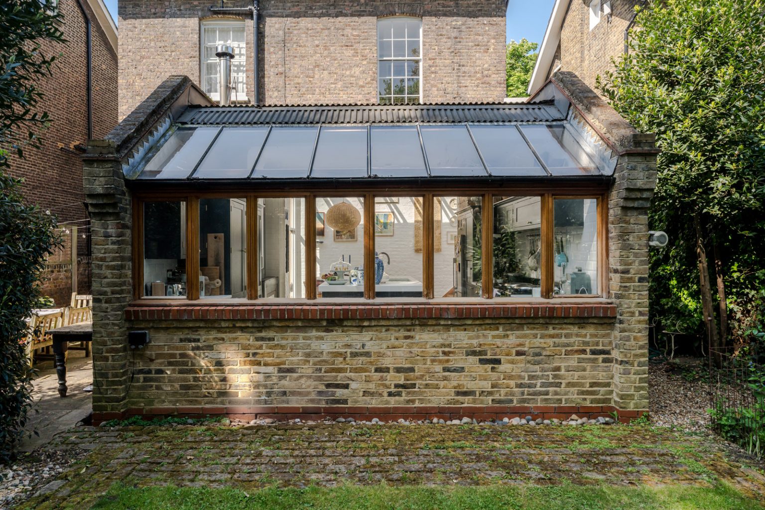 extension sur jardin arrière maison de ville Londres