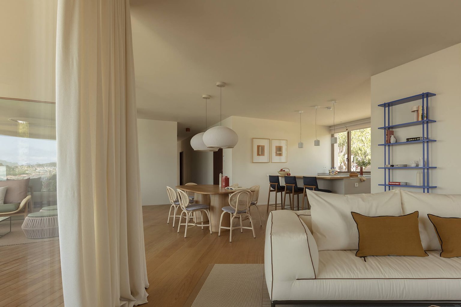 salon et salle à manger décoration contemporaine